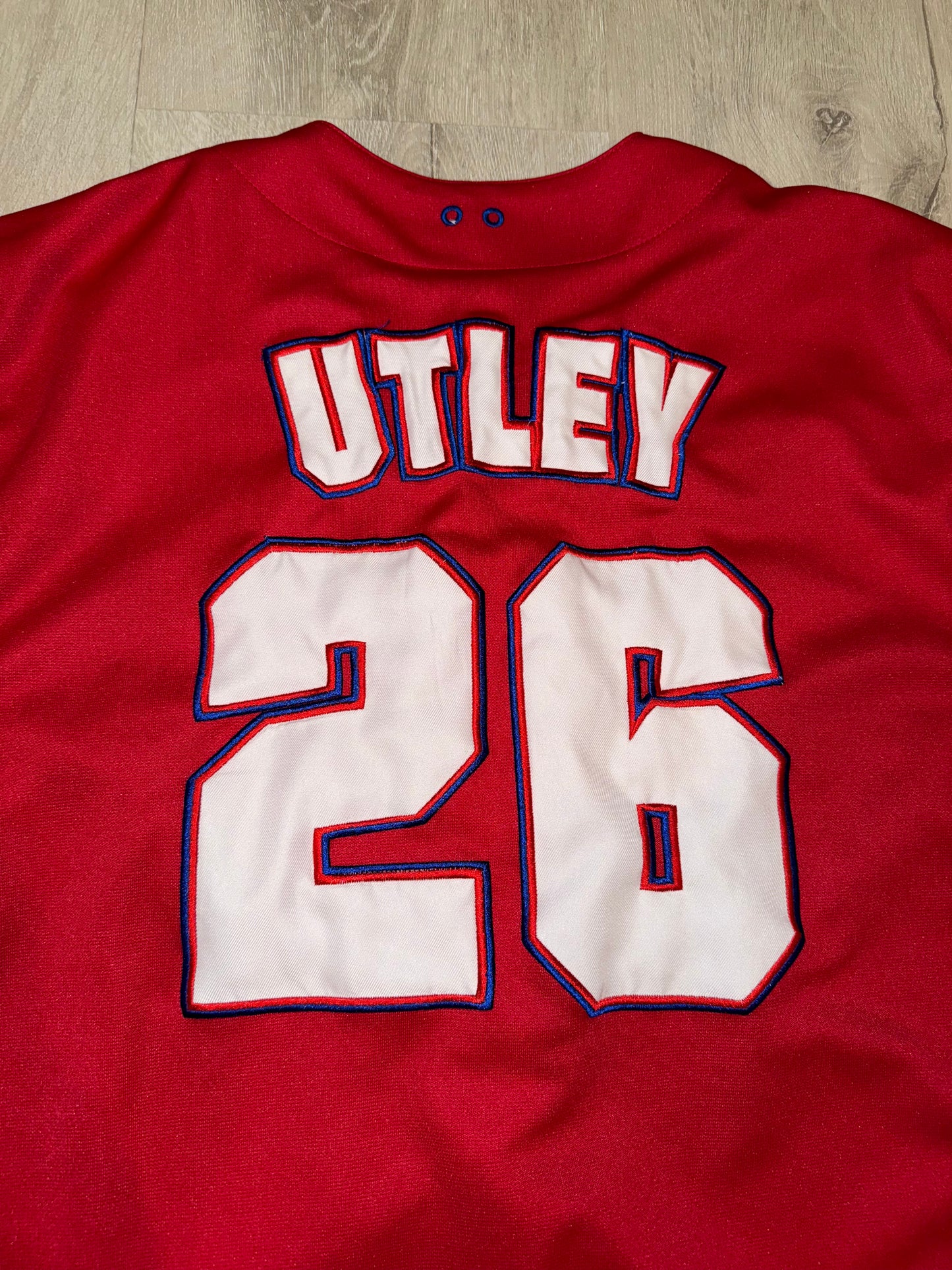 Phillies Utley Jersey #1027 (L)