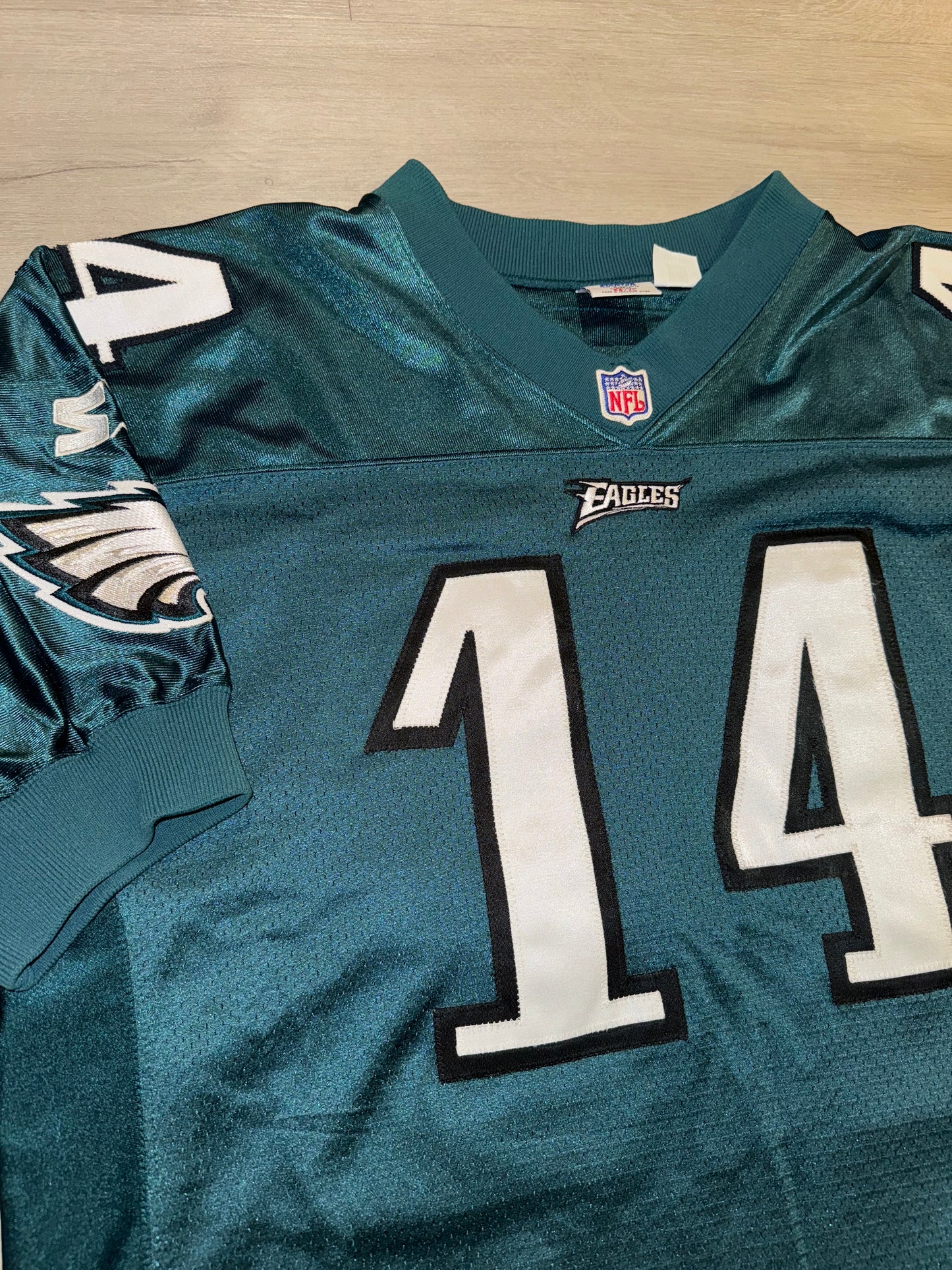 Vintage Philadelphia Eagles AJ Feeley Authentic Starter Pro Cut Jersey