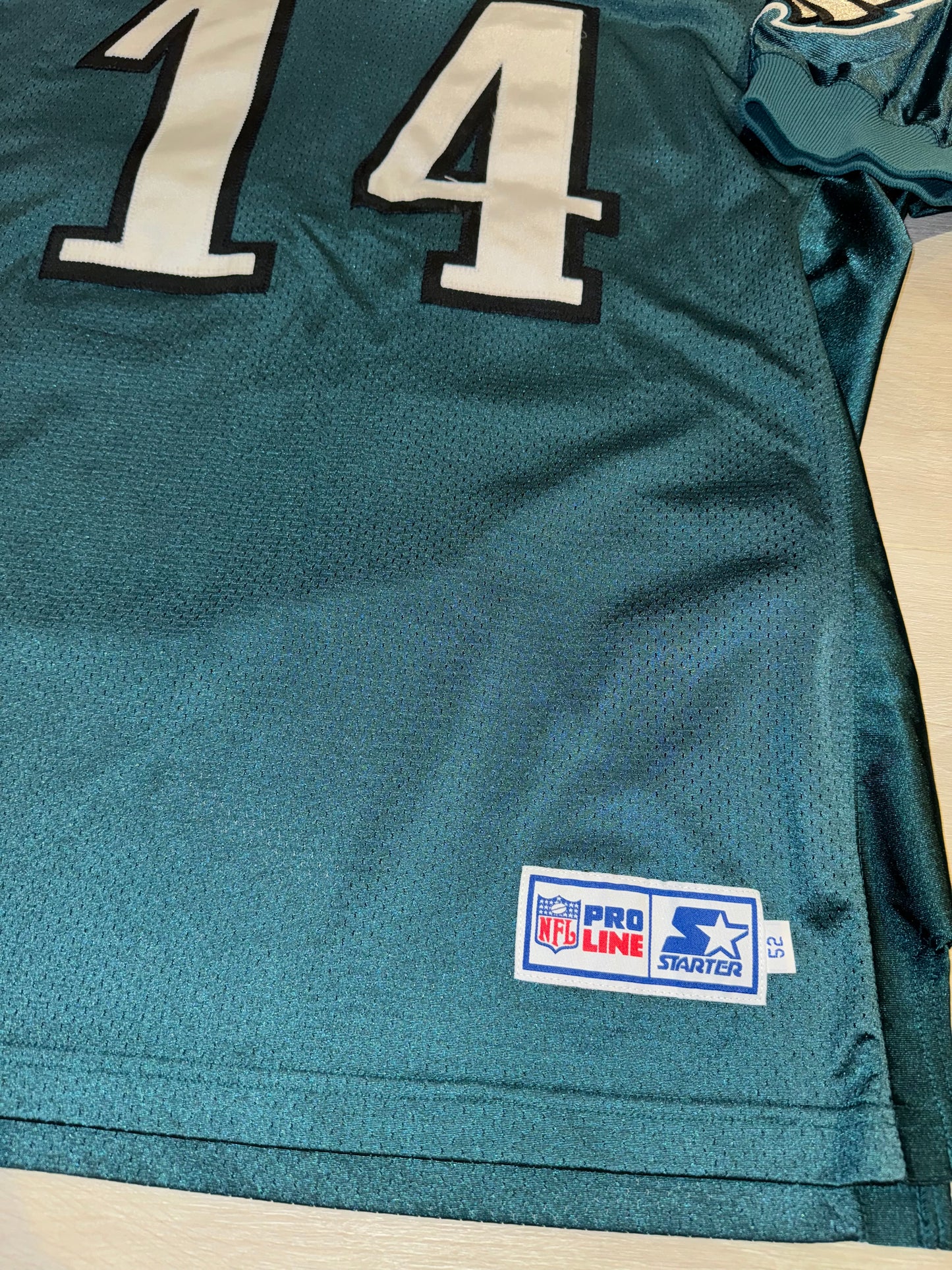 Vintage Philadelphia Eagles AJ Feeley Authentic Starter Pro Cut Jersey