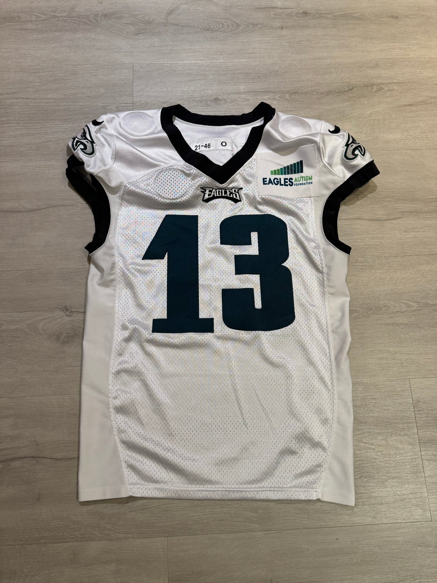 Philadelphia Eagles Practice worn Cameron Dicker ‘The Kicker’ white jersey