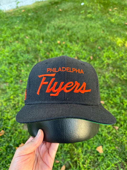 Philadelphia Flyers sports specialties single line black script hat