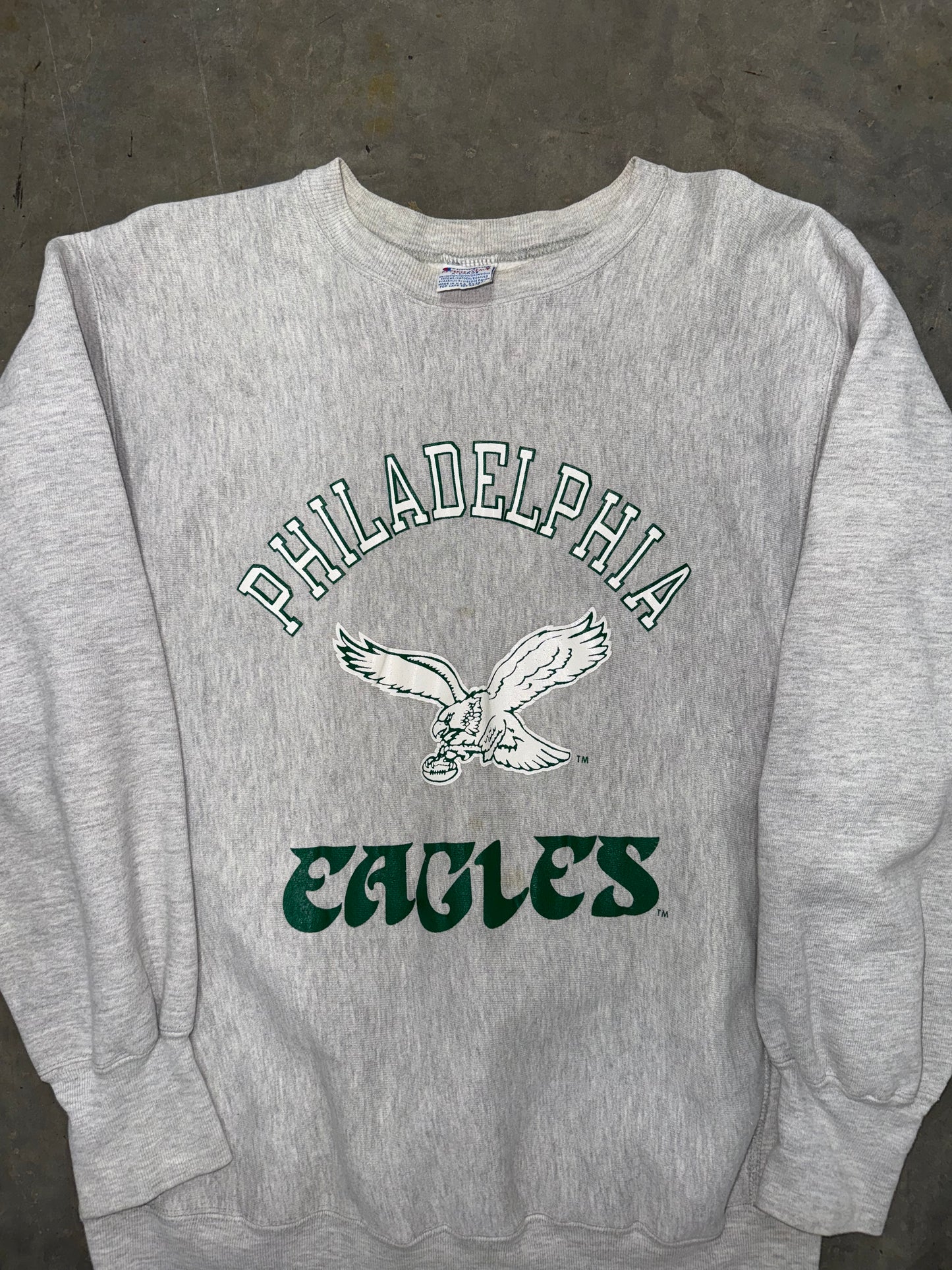 Vintage Philadelphia Eagles Reverse Weave Crewneck