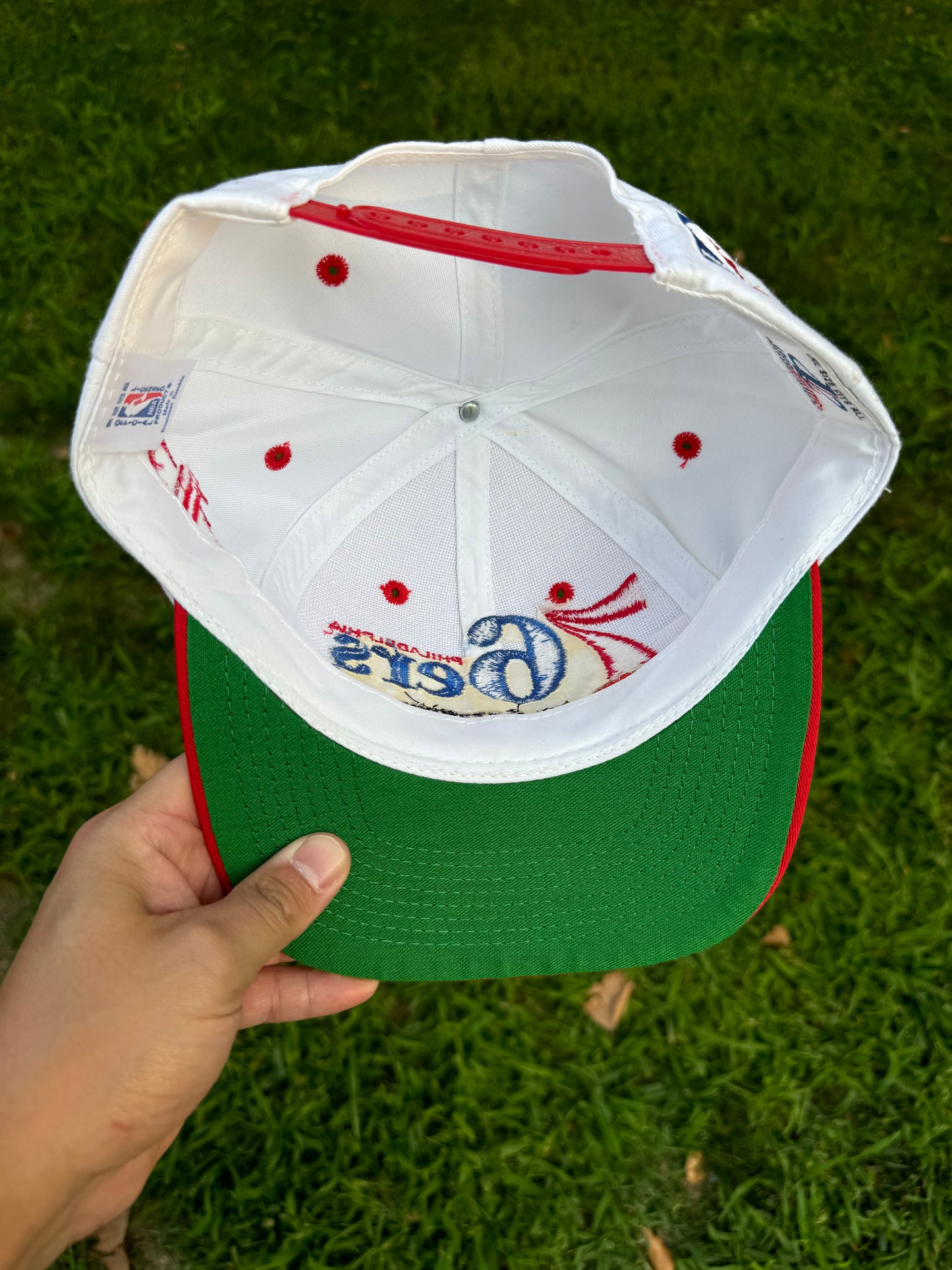 Philadelphia 76ers Logo Athletic Hat