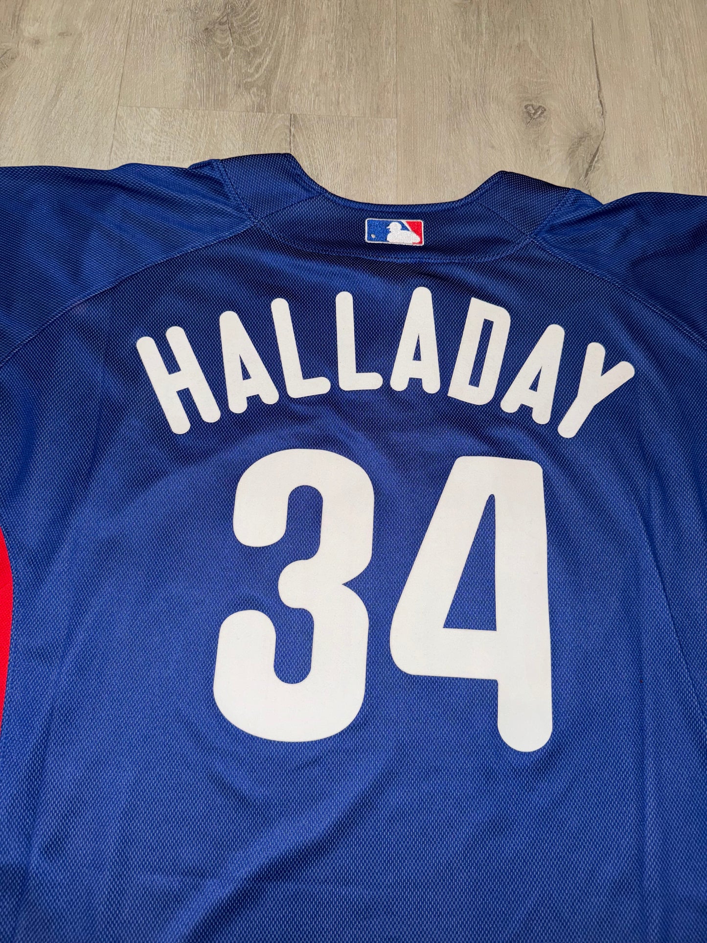 Phillies Roy Halladay Mitchell & Ness Jersey #1063 (L)