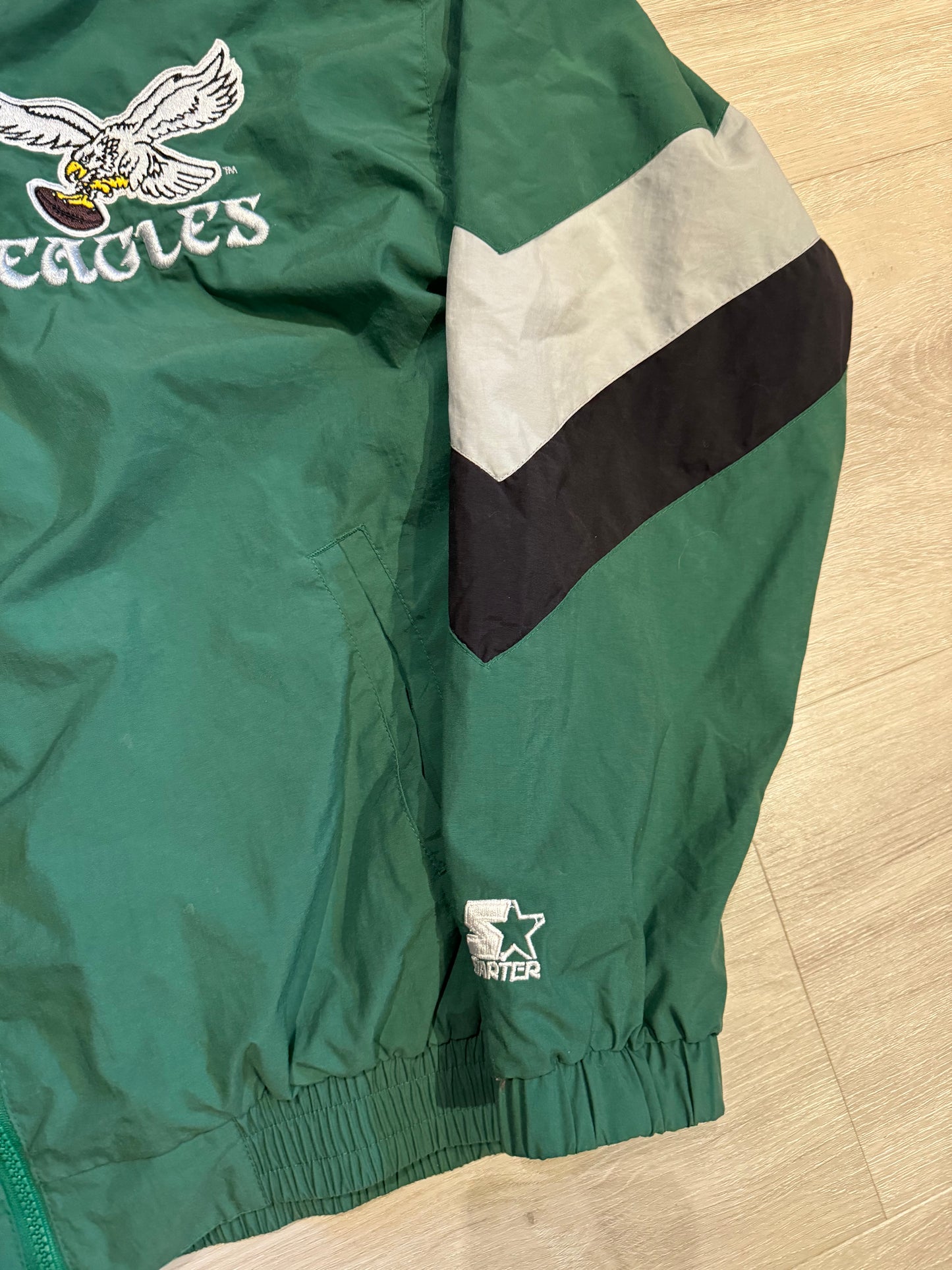 Vintage Philadelphia Eagles Starter Windbreaker Jacket