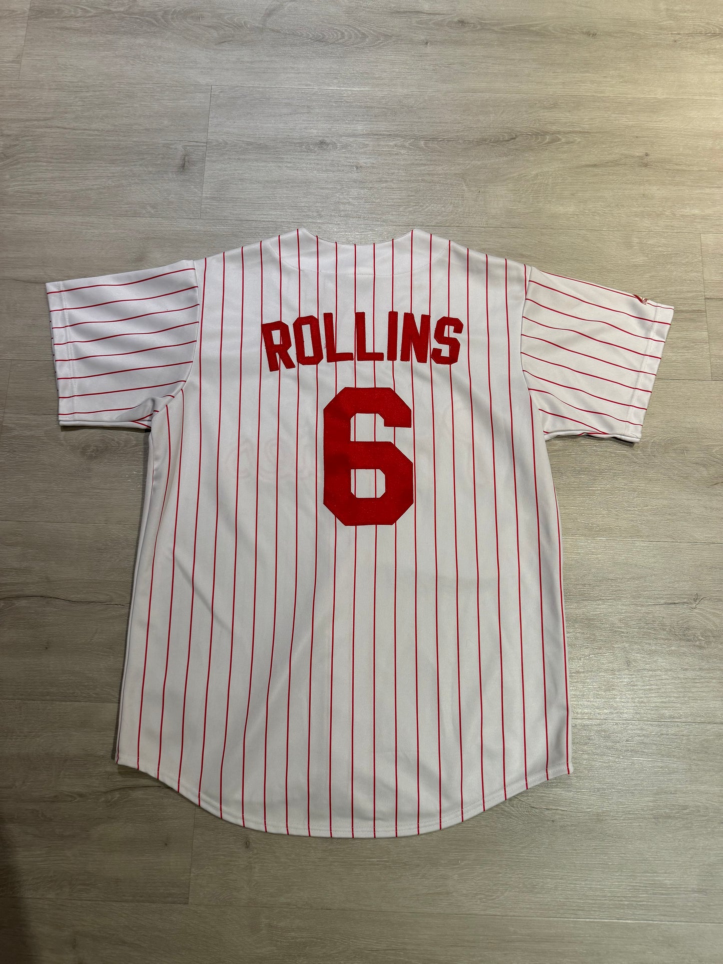 Vintage Philadelphia Phillies Jimmy Rollins Authentic Rookie Jersey