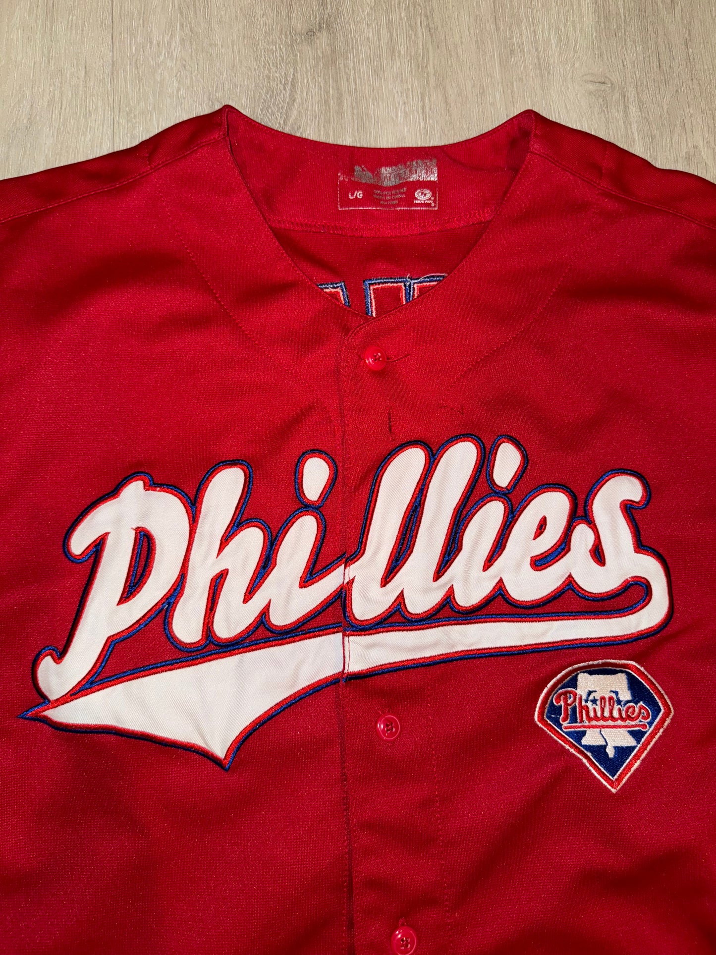 Phillies Utley Jersey #1027 (L)