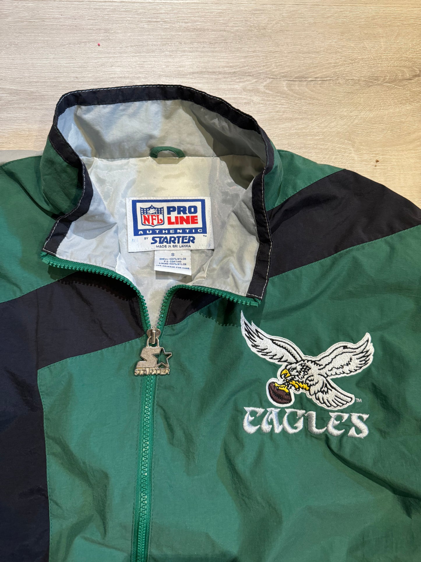 Vintage Philadelphia Eagles Starter Windbreaker Jacket