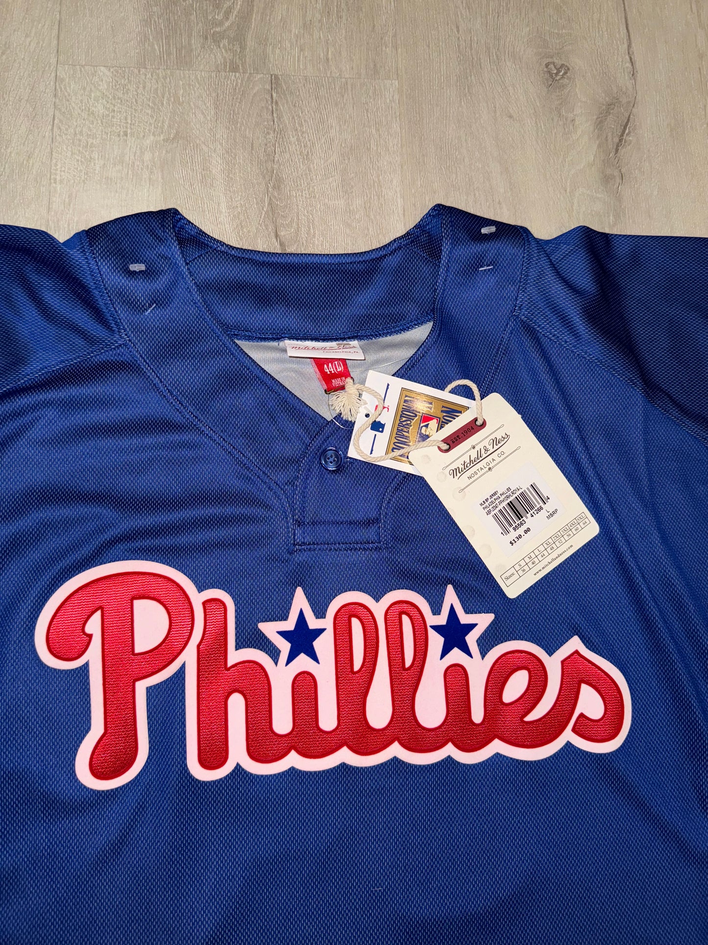 Phillies Roy Halladay Mitchell & Ness Jersey #1063 (L)