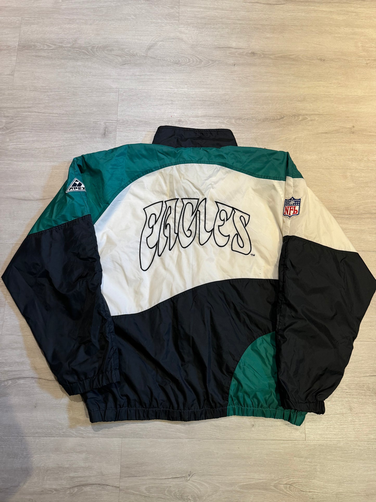 Vintage Philadelphia Eagles Apex One Windbreaker Jacket