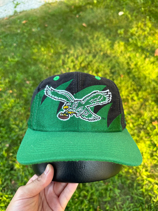 Vintage Philadelphia Eagles Black Sharktooth hat