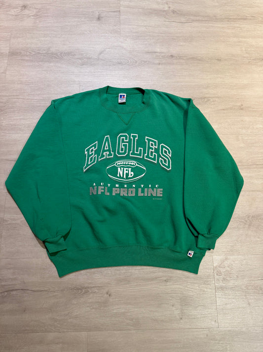 Philadelphia Eagles Russell NFL Pro Line vintage crewneck