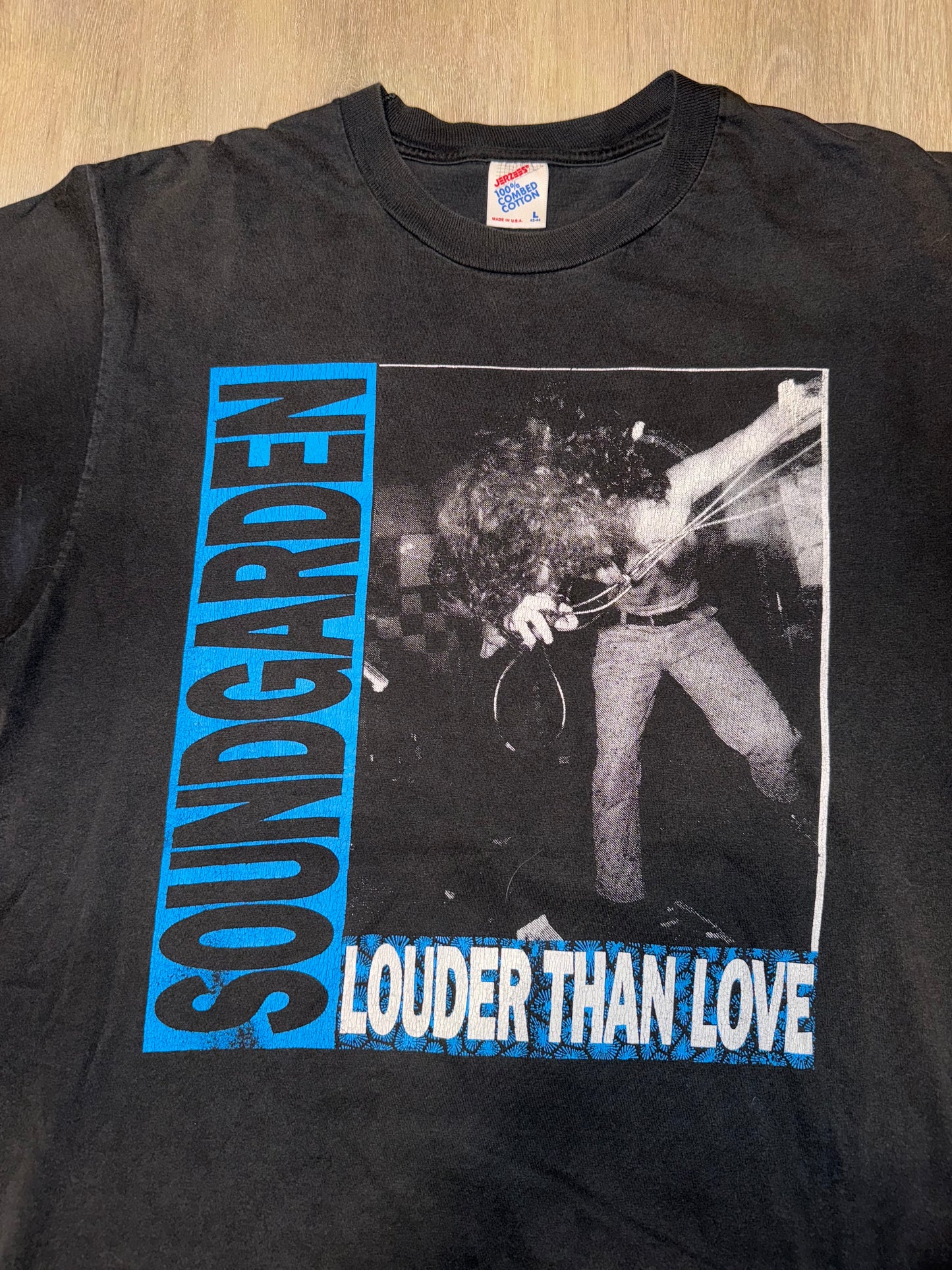 Vintage Soundgarden 1990 Bands All Over Shirt