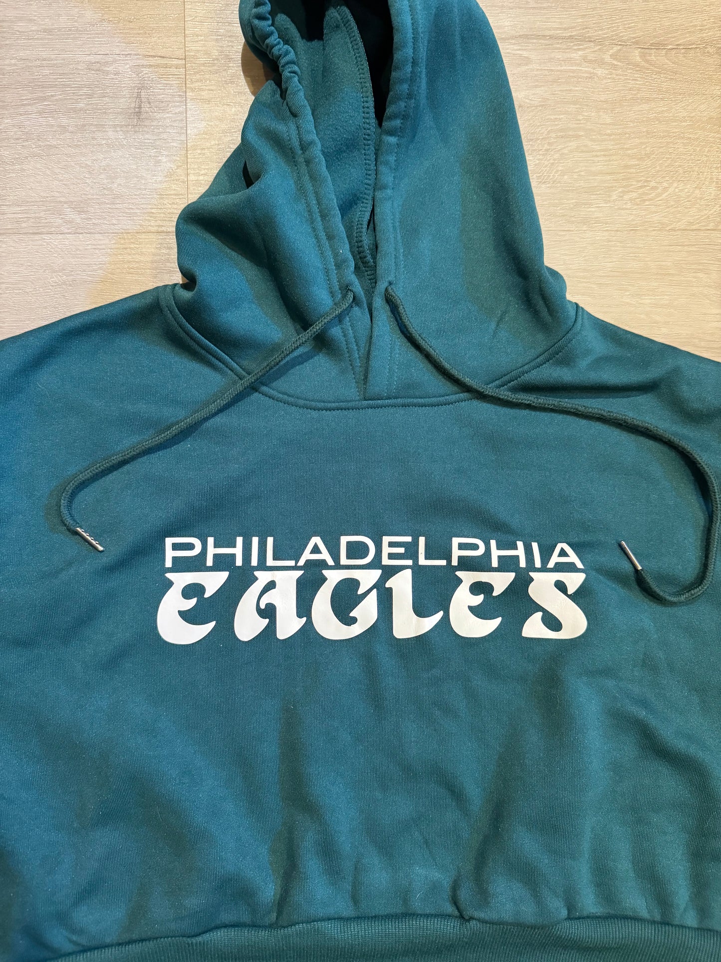 Philadelphia Eagles cut off hoodie