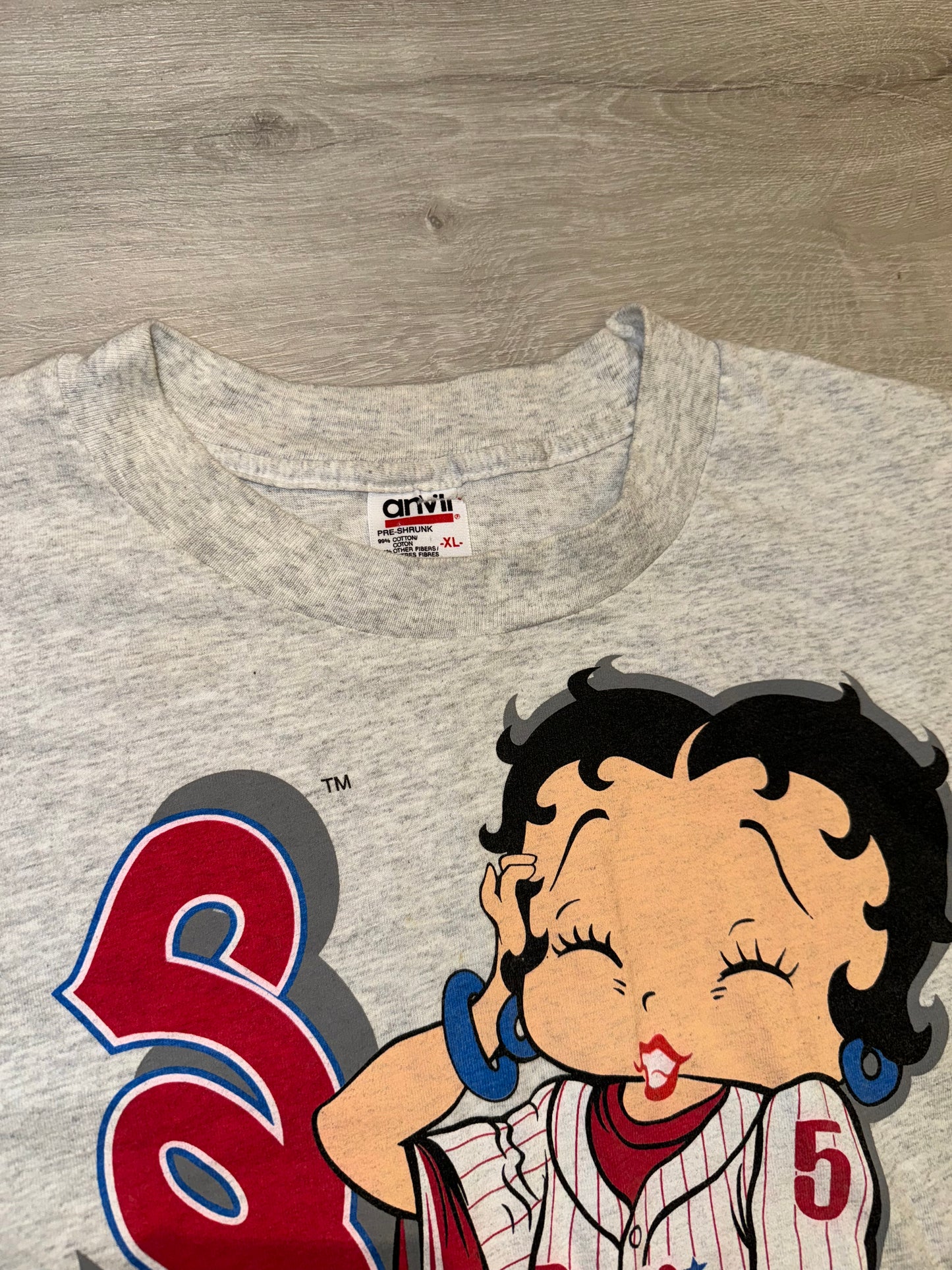 Vintage Philadelphia Phillies Betty Boop Shirt