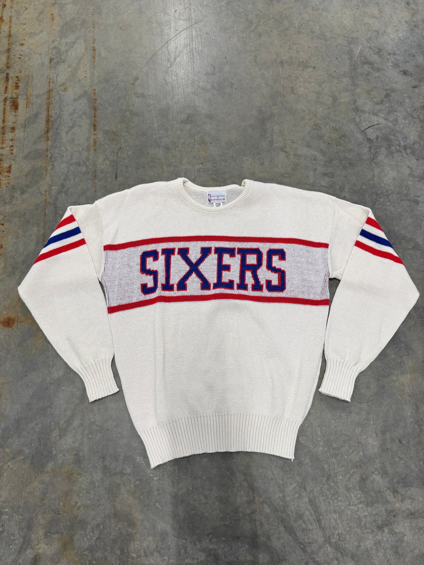 Vintage Philadelphia 76ers Cliff Engle Crewneck