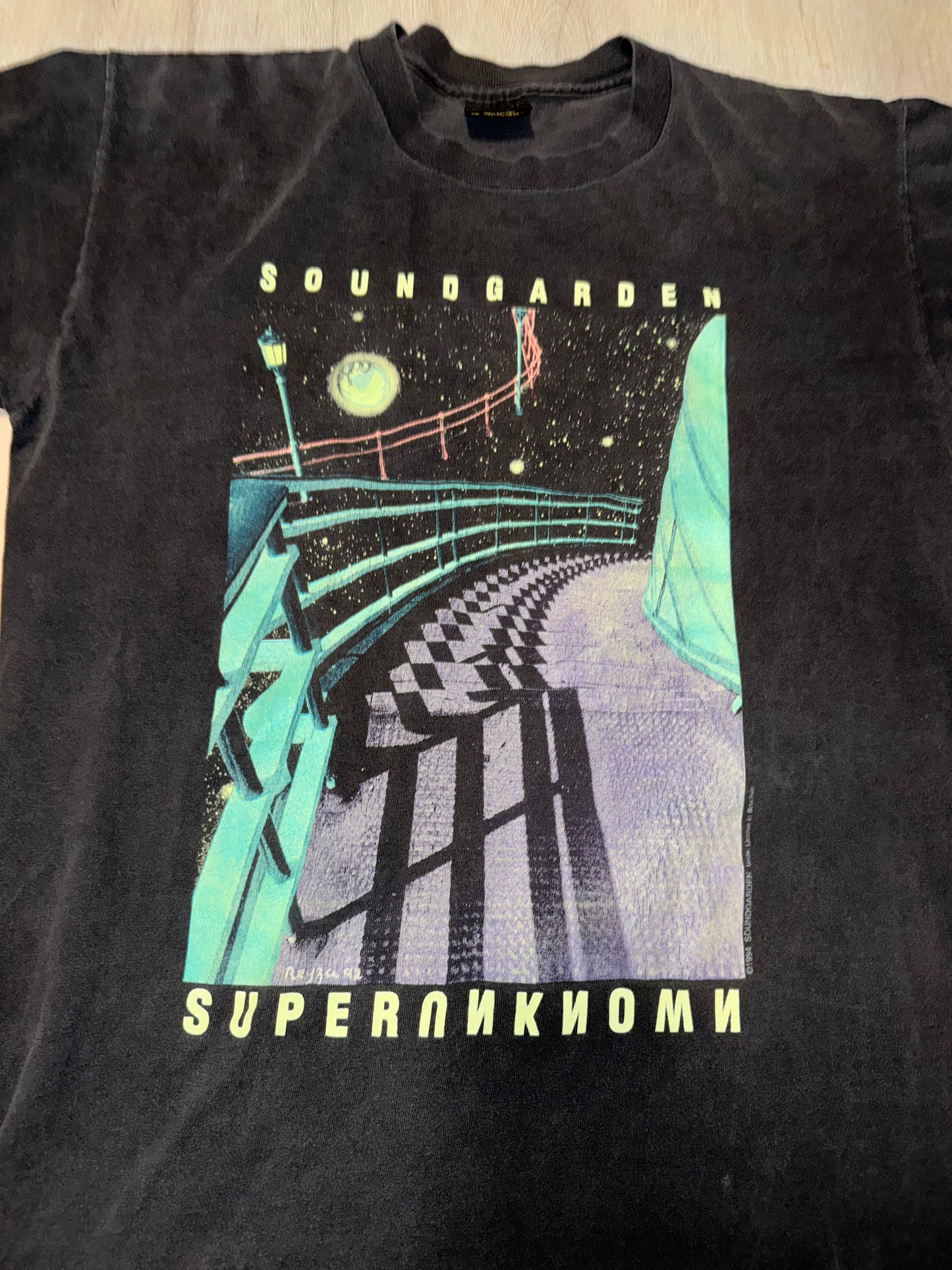 Vintage Soundgarden Superunknown 1994 tour shirt