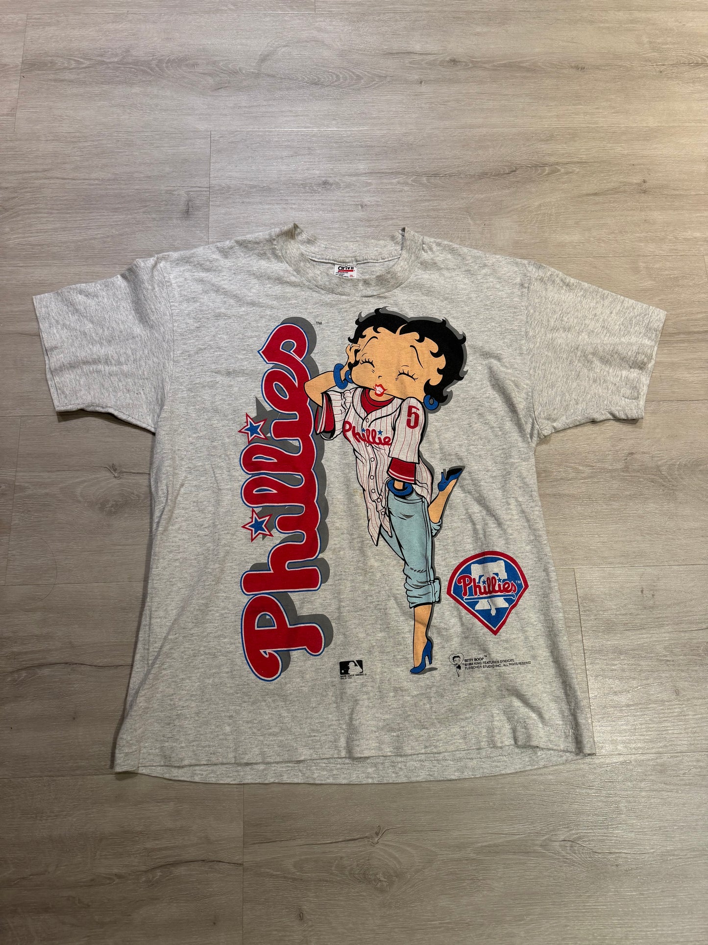 Vintage Philadelphia Phillies Betty Boop Shirt