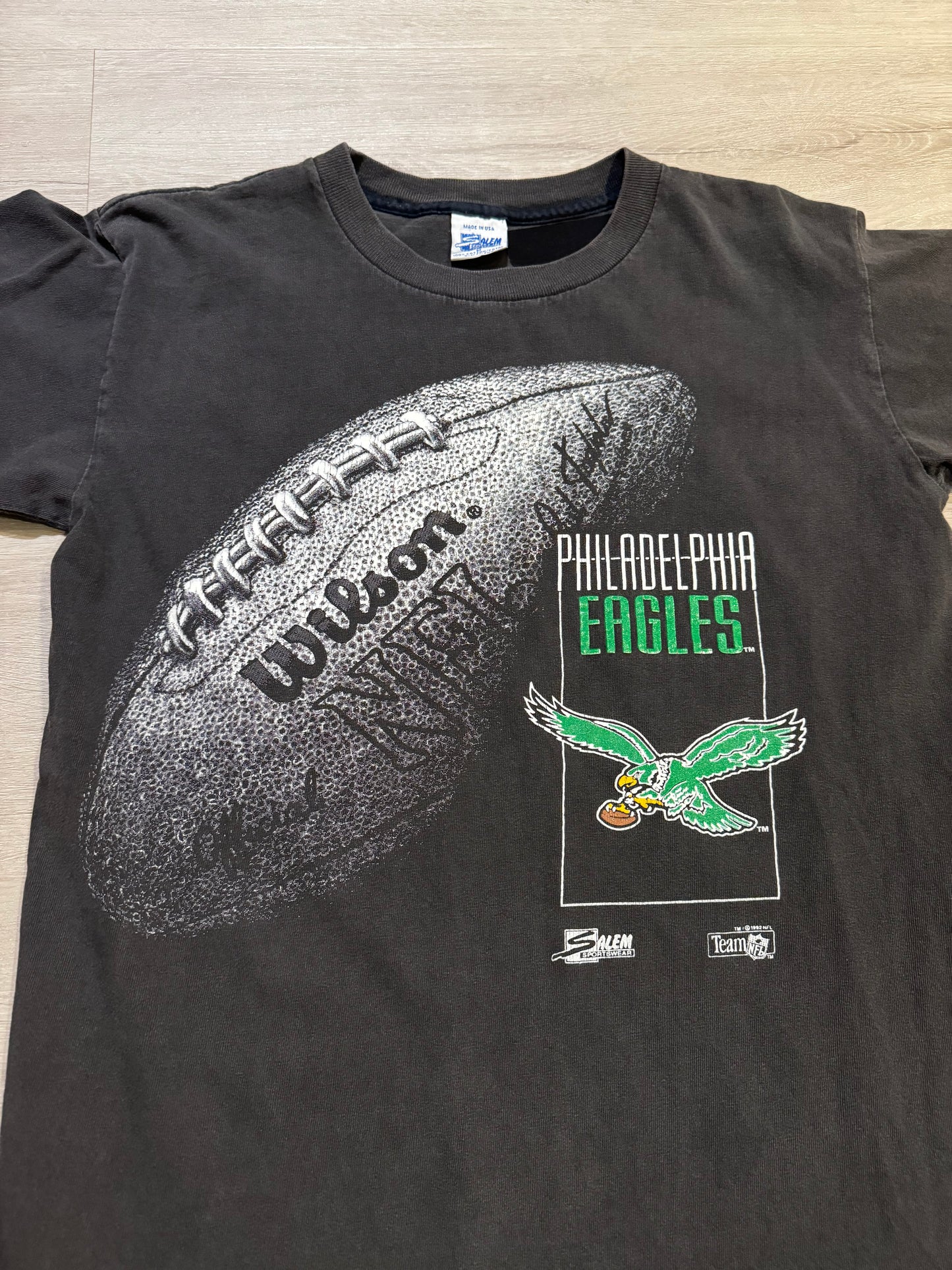 Vintage Philadelphia Eagles Salem Sports Shirt #100