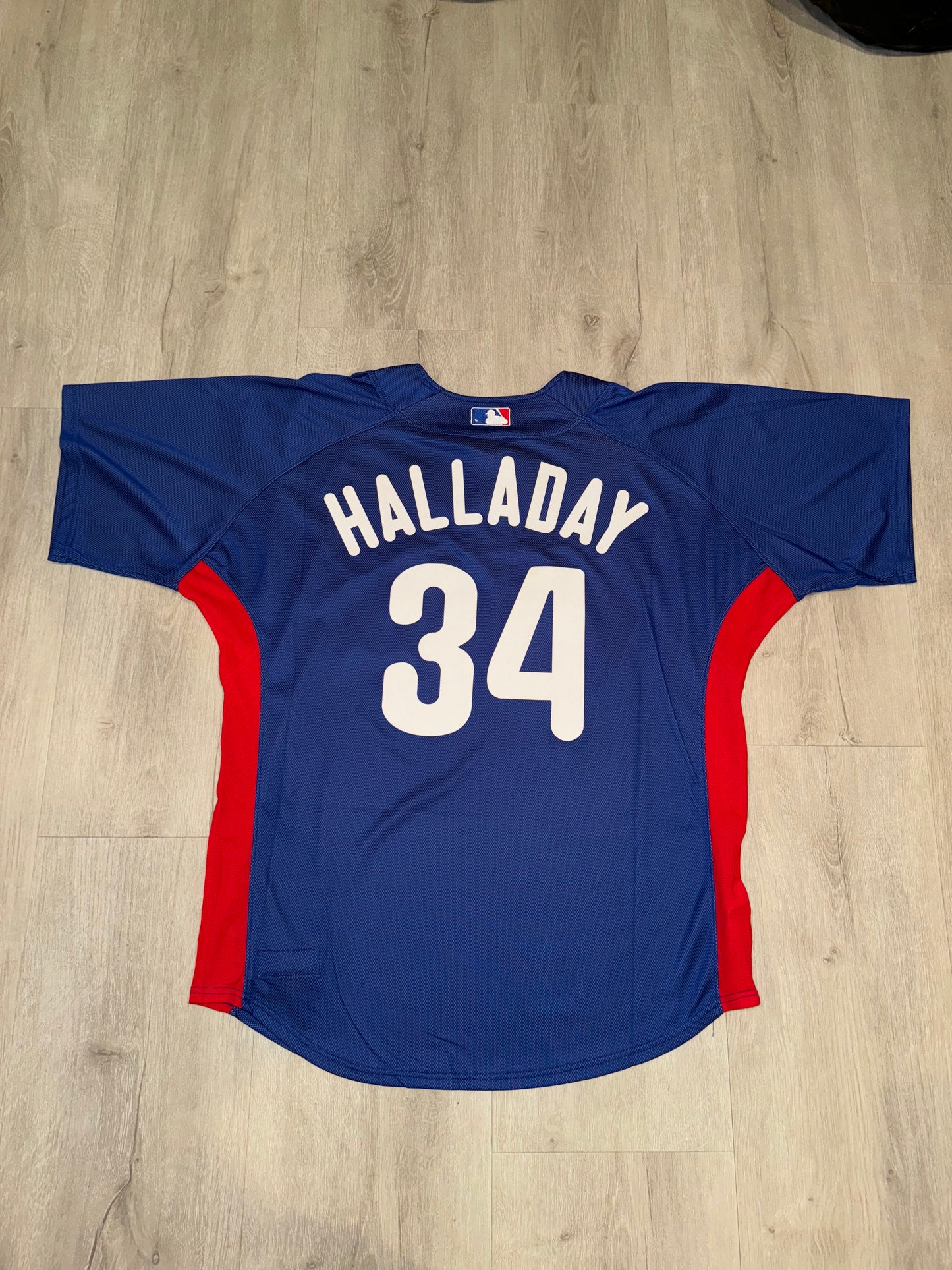 Phillies Roy Halladay Mitchell & Ness Jersey #1063 (L)