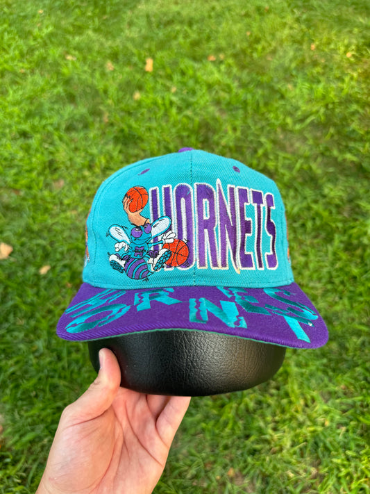 Vintage Charlotte Hornets Hat