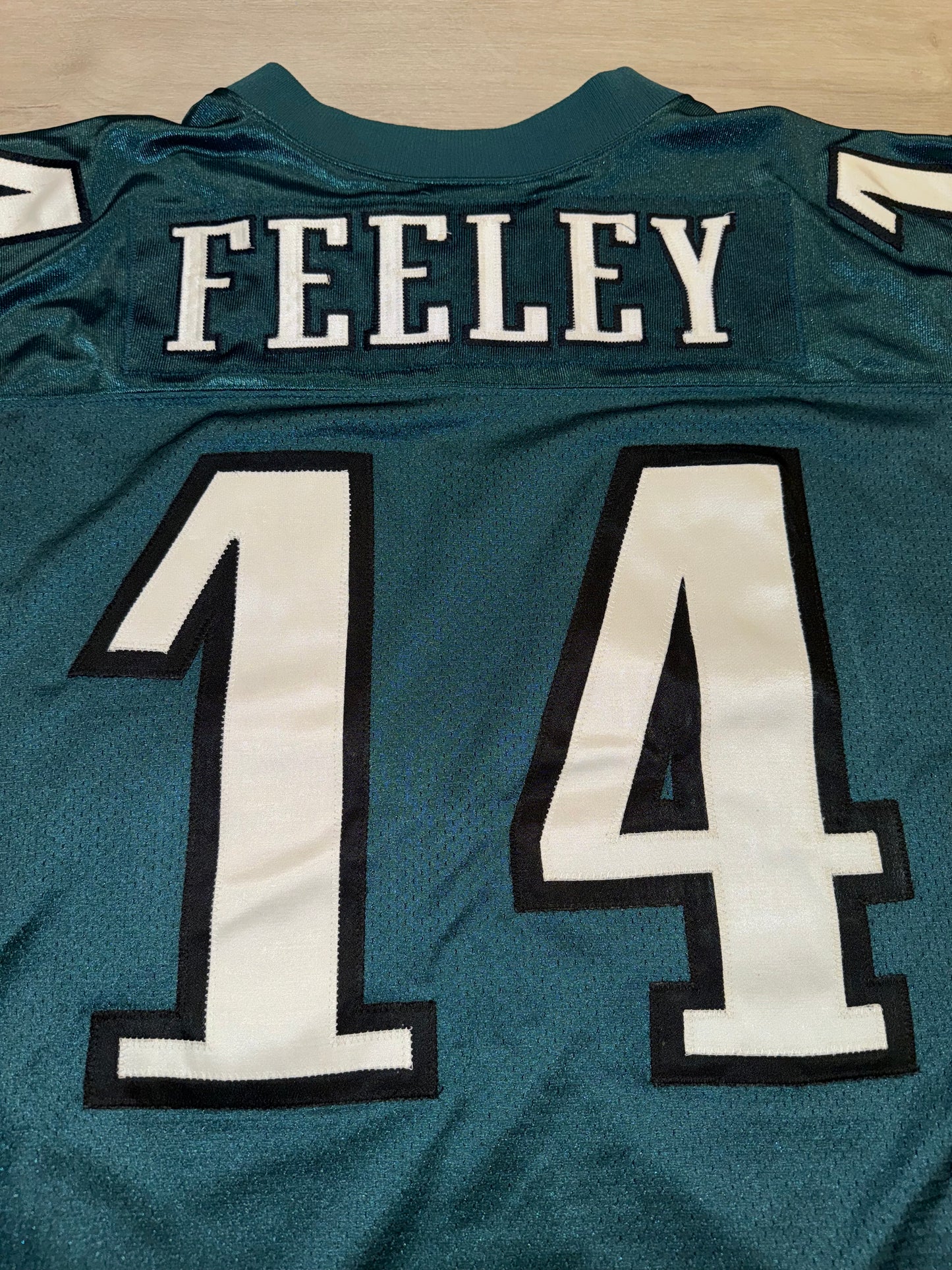 Vintage Philadelphia Eagles AJ Feeley Authentic Starter pro cut Jersey