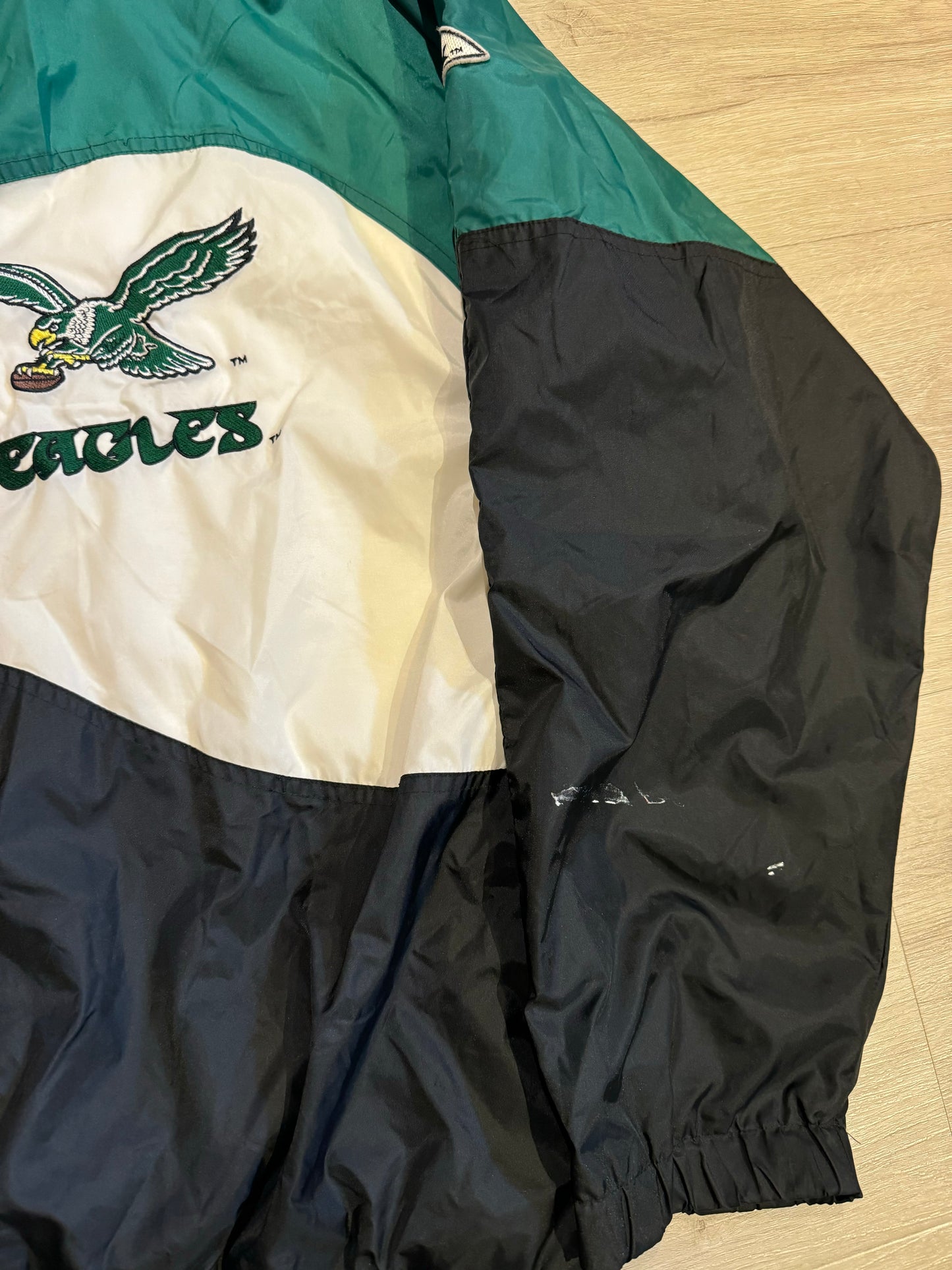 Vintage Philadelphia Eagles Apex One Windbreaker Jacket