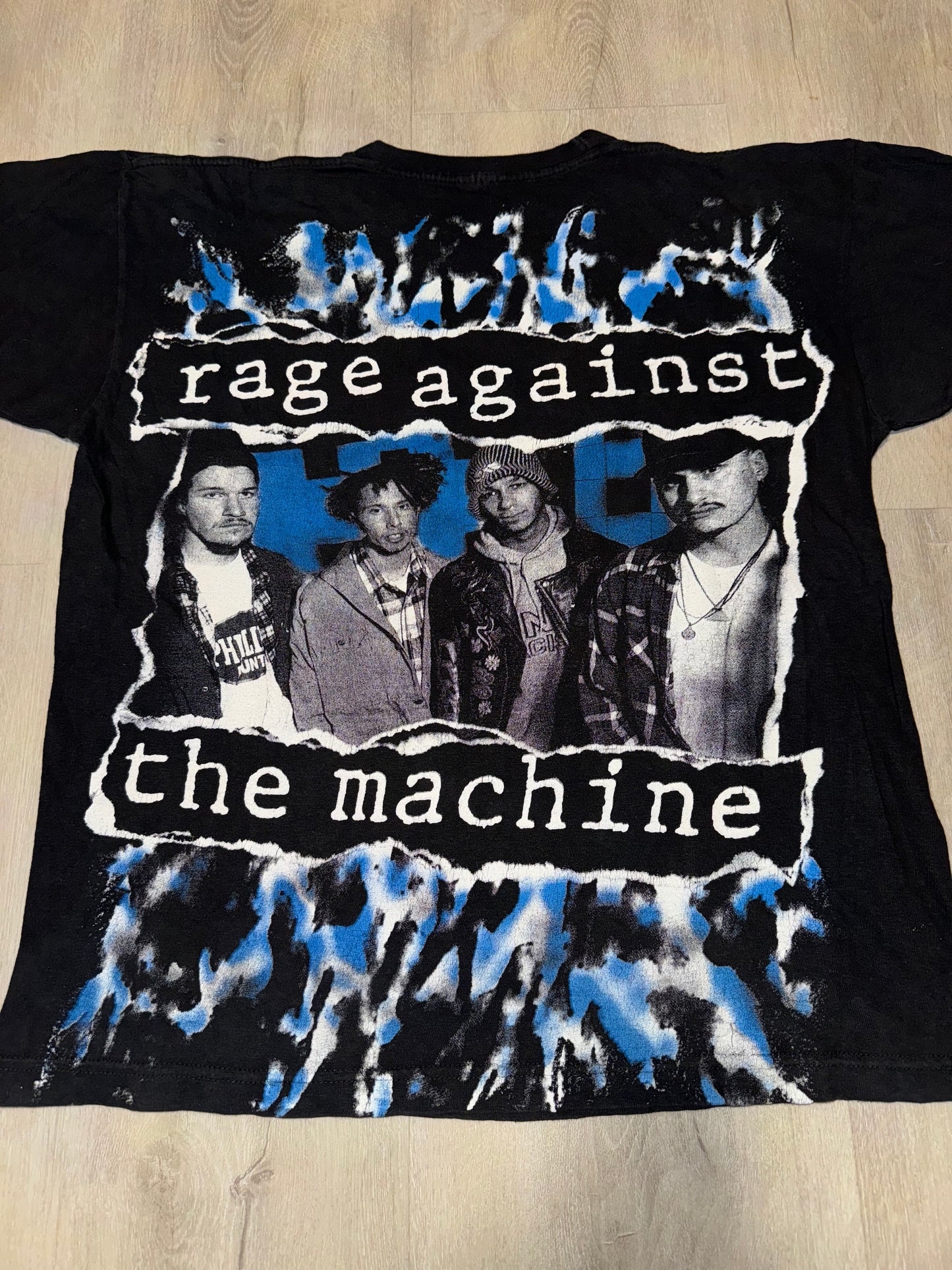 Vintage Rage Against The Machine Bombtrack rap shirt