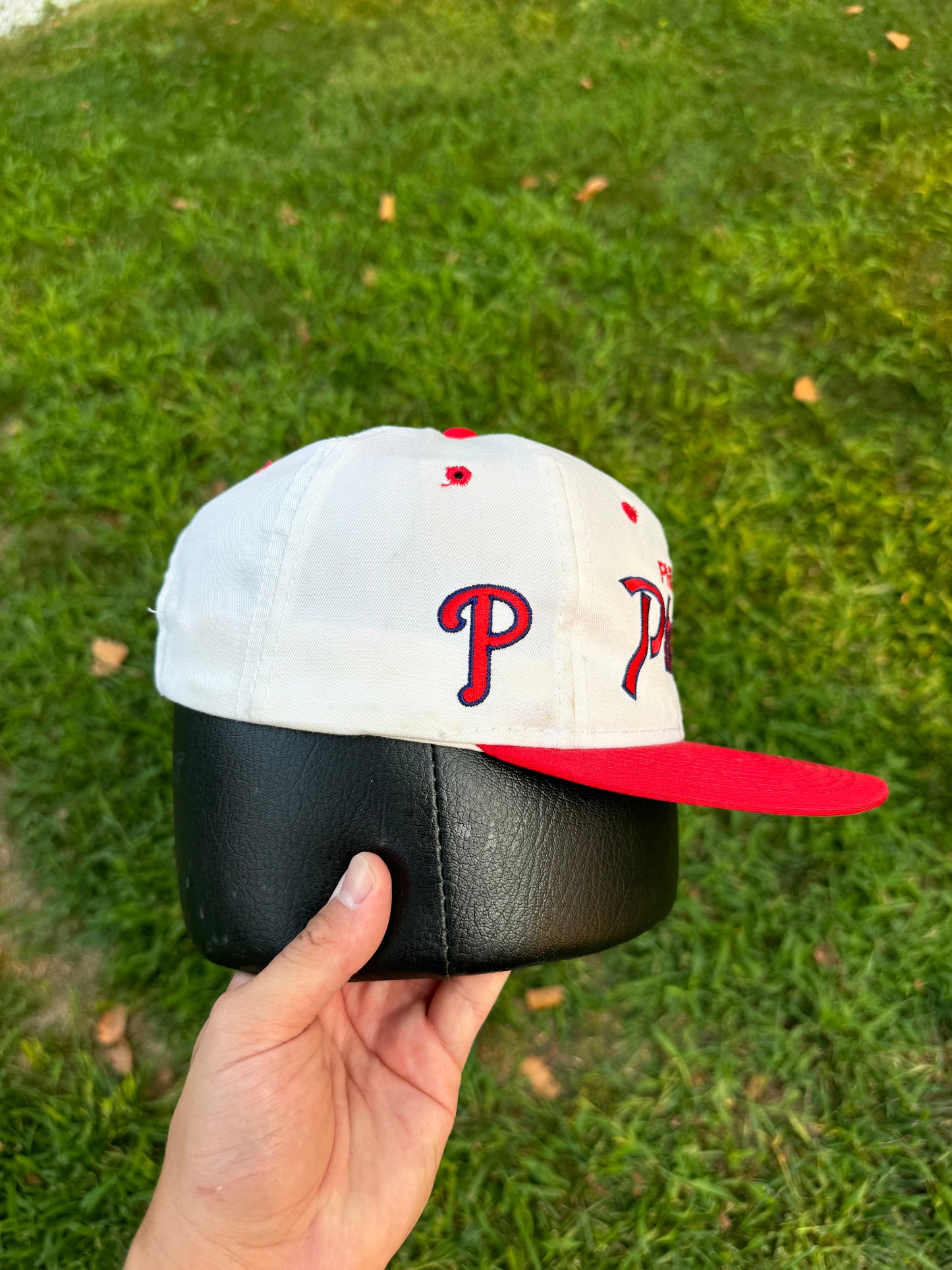 Vintage Philadelphia Phillies Sports Specialties script hat