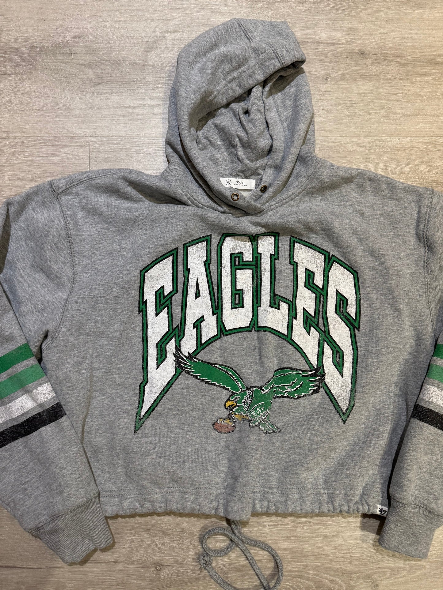 Philadelphia Eagles 47 Brand Cropped Women’s hoodie