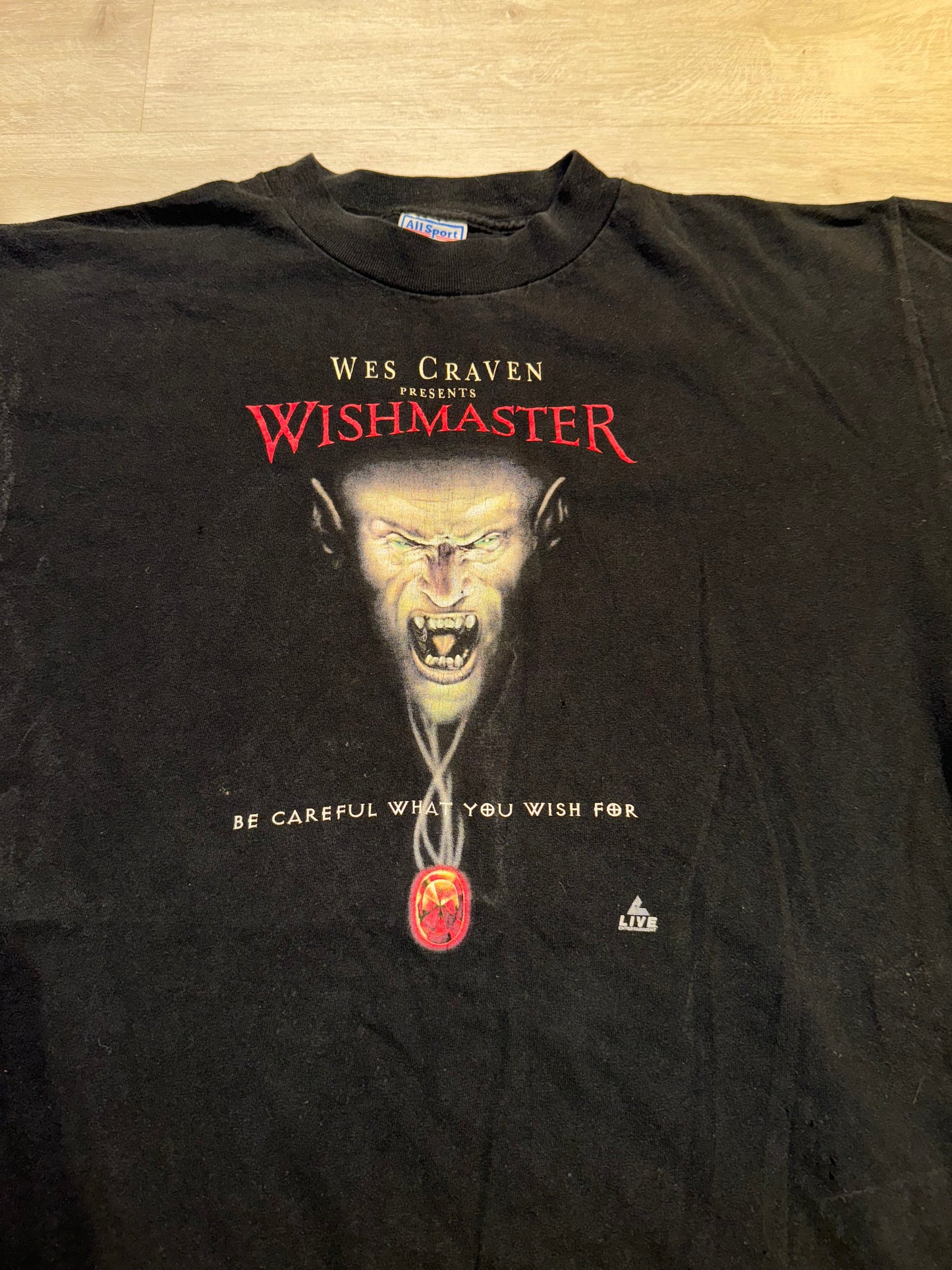 Vintage Wishmaster Movie Shirt