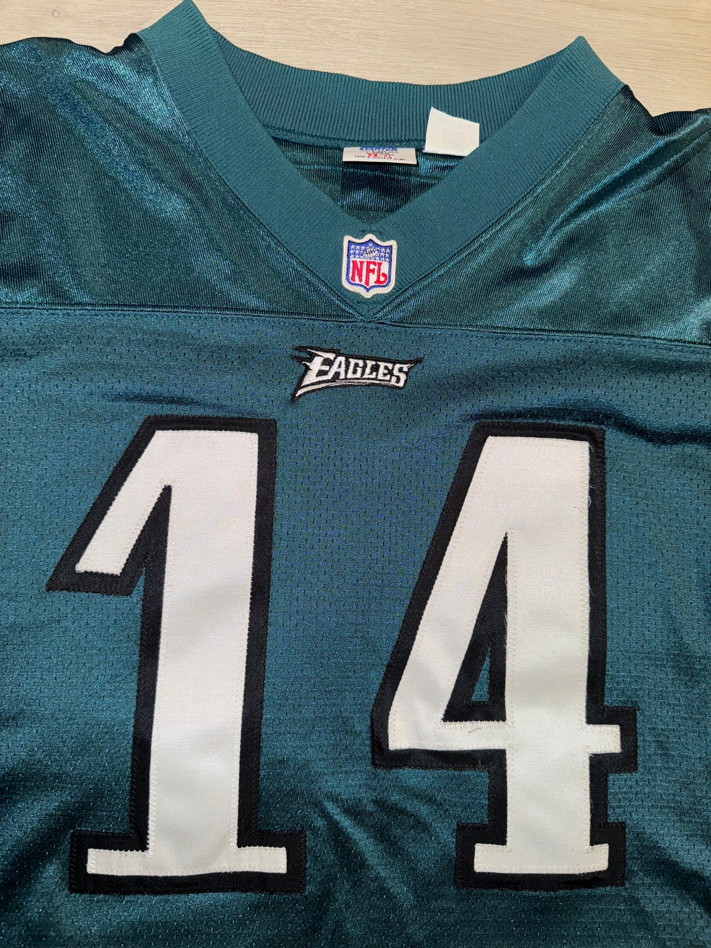 Vintage Philadelphia Eagles AJ Feeley Authentic Starter Pro Cut Jersey