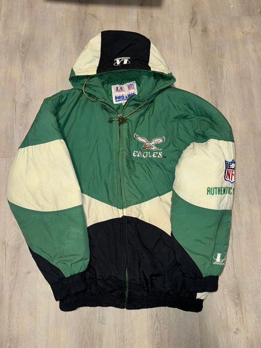 Vintage Philadelphia Eagles Logo Athletic Jacket