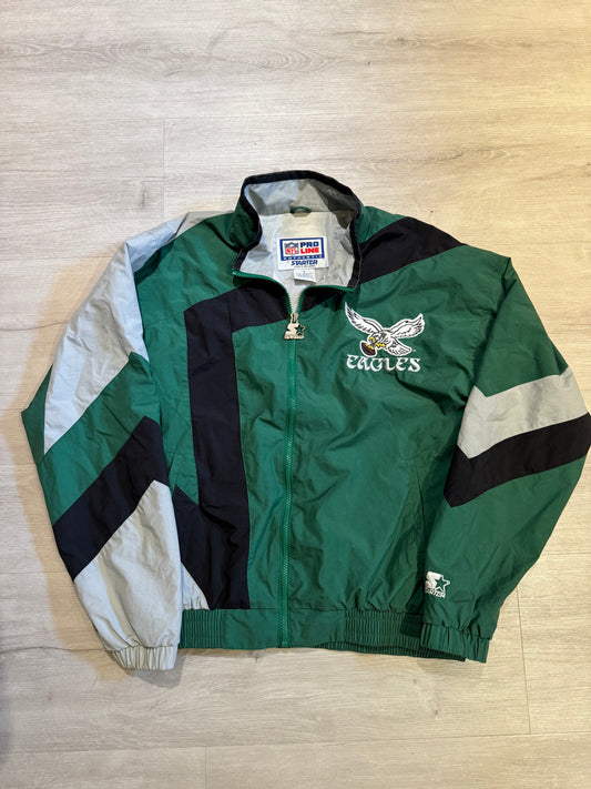 Vintage Philadelphia Eagles Starter Windbreaker Jacket