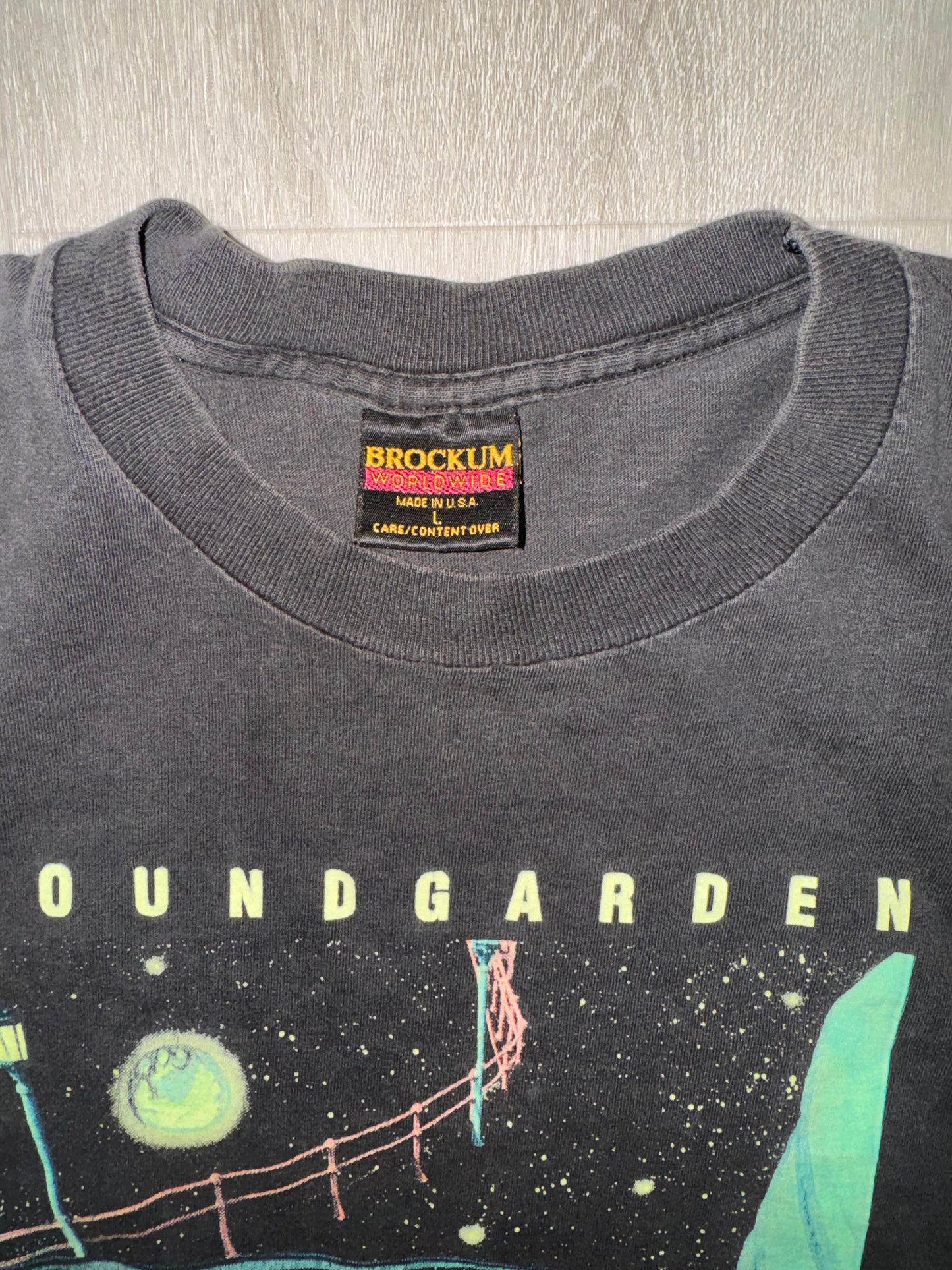 Vintage Soundgarden Superunknown 1994 tour shirt