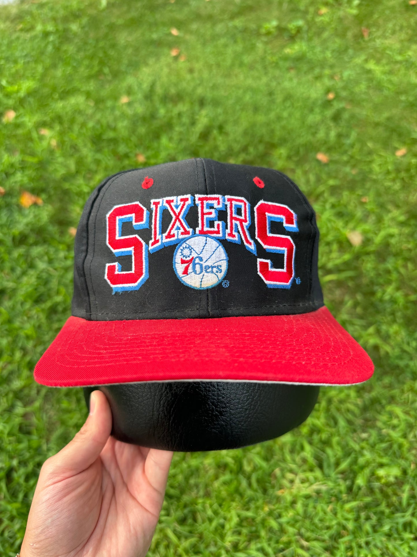 Vintage Philadelphia 76ers Drew Pearson Hat