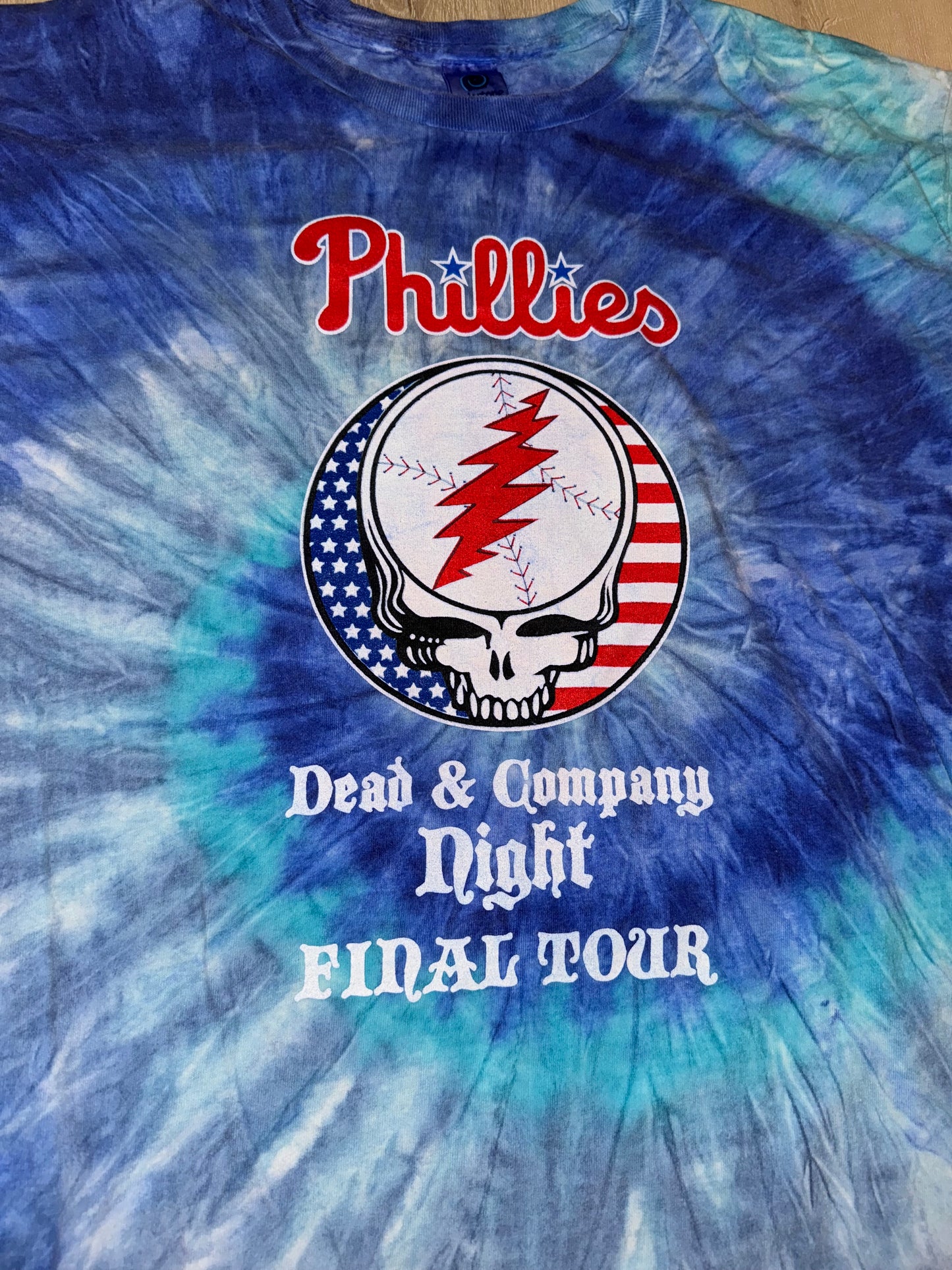 Phillies Grateful Dead shirt #1056 (L)