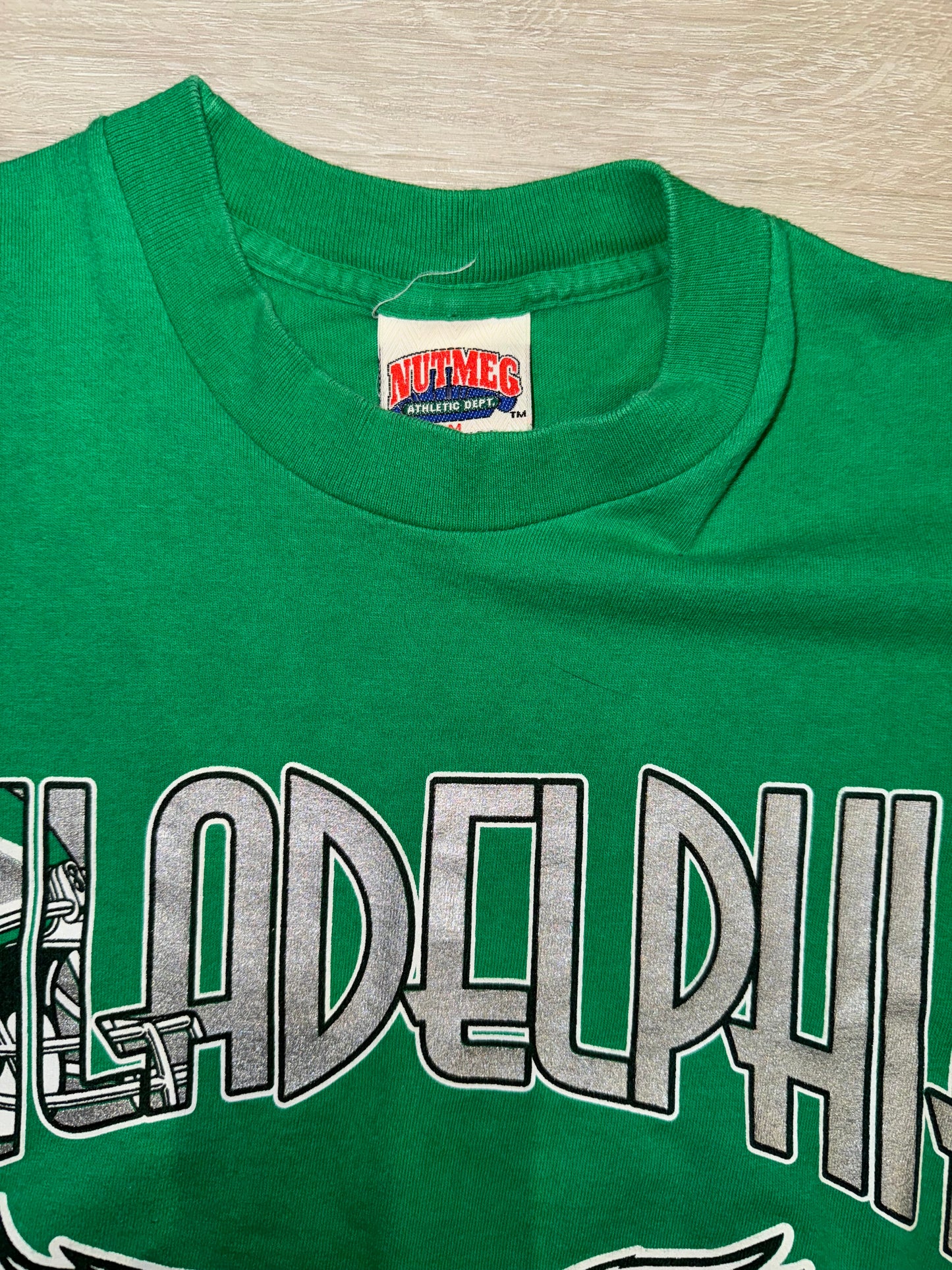 Vintage Philadelphia Eagles Nutmeg Shirt #100