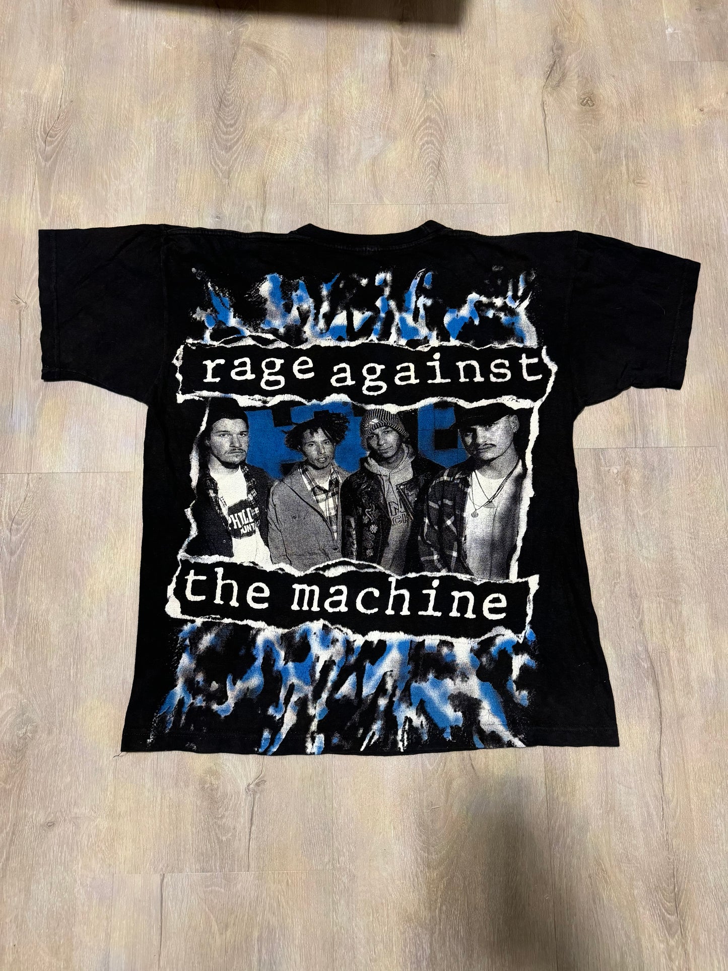 Vintage Rage Against The Machine Bombtrack rap shirt