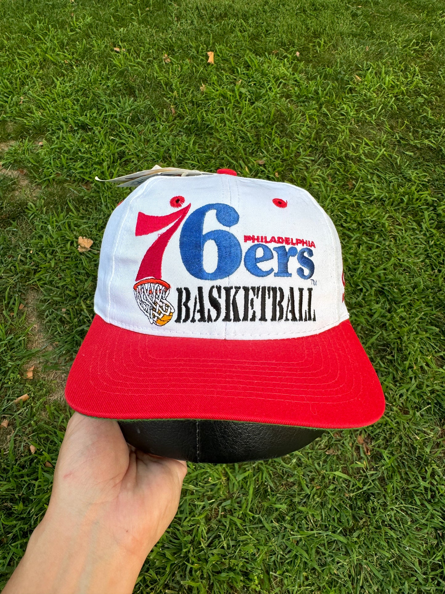 Philadelphia 76ers Logo Athletic Hat