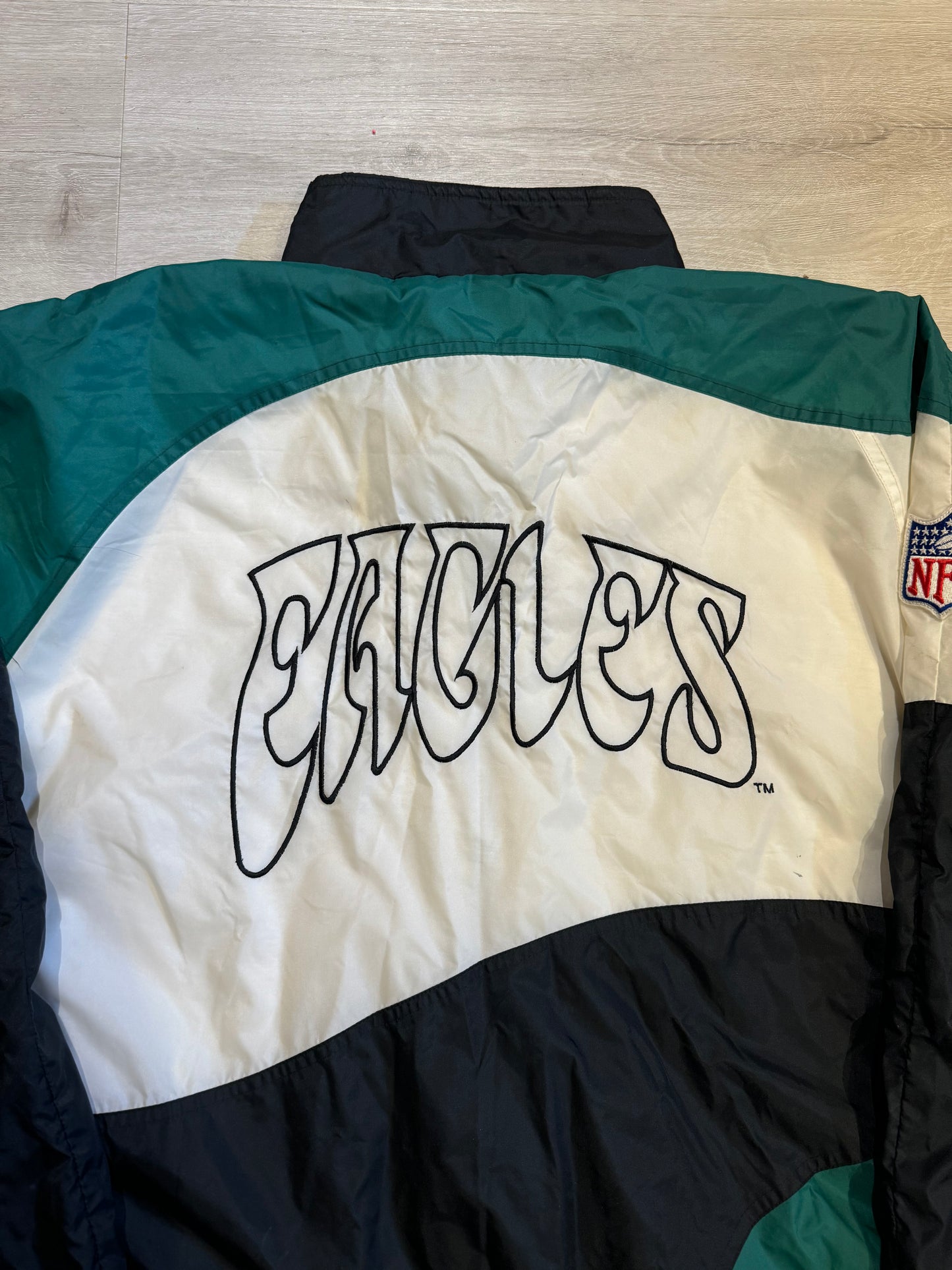 Vintage Philadelphia Eagles Apex One Windbreaker Jacket