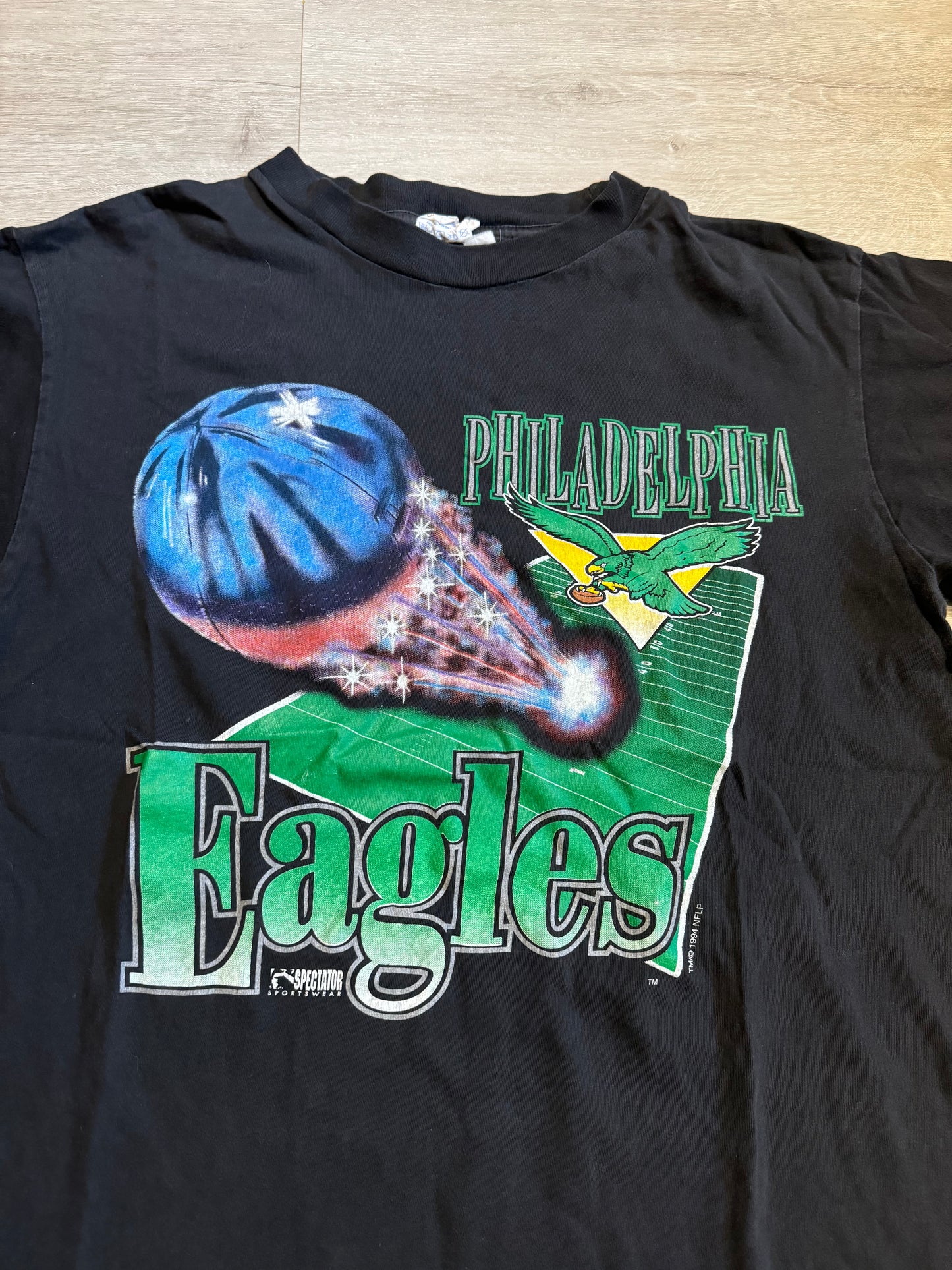 Vintage Philadelphia Eagles Outer Space shirt