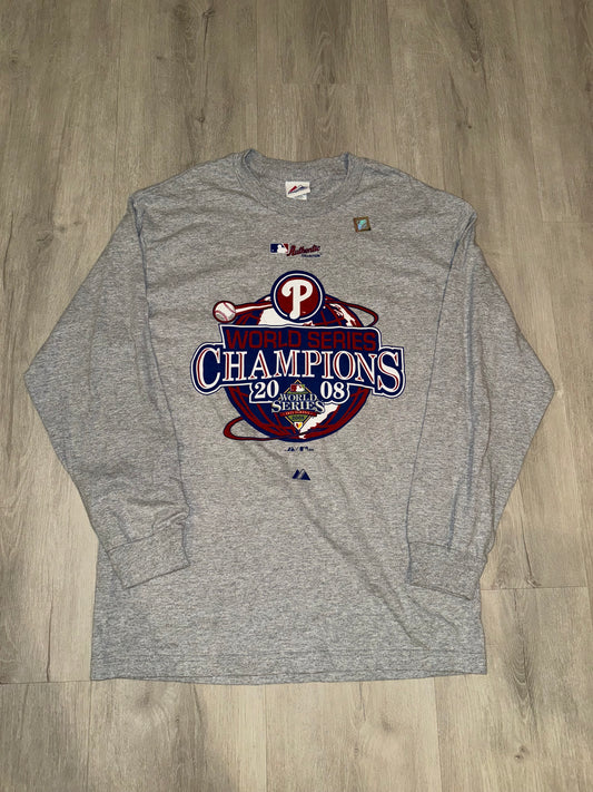 Phillies 2008 WS Longsleeve #1042 (L)