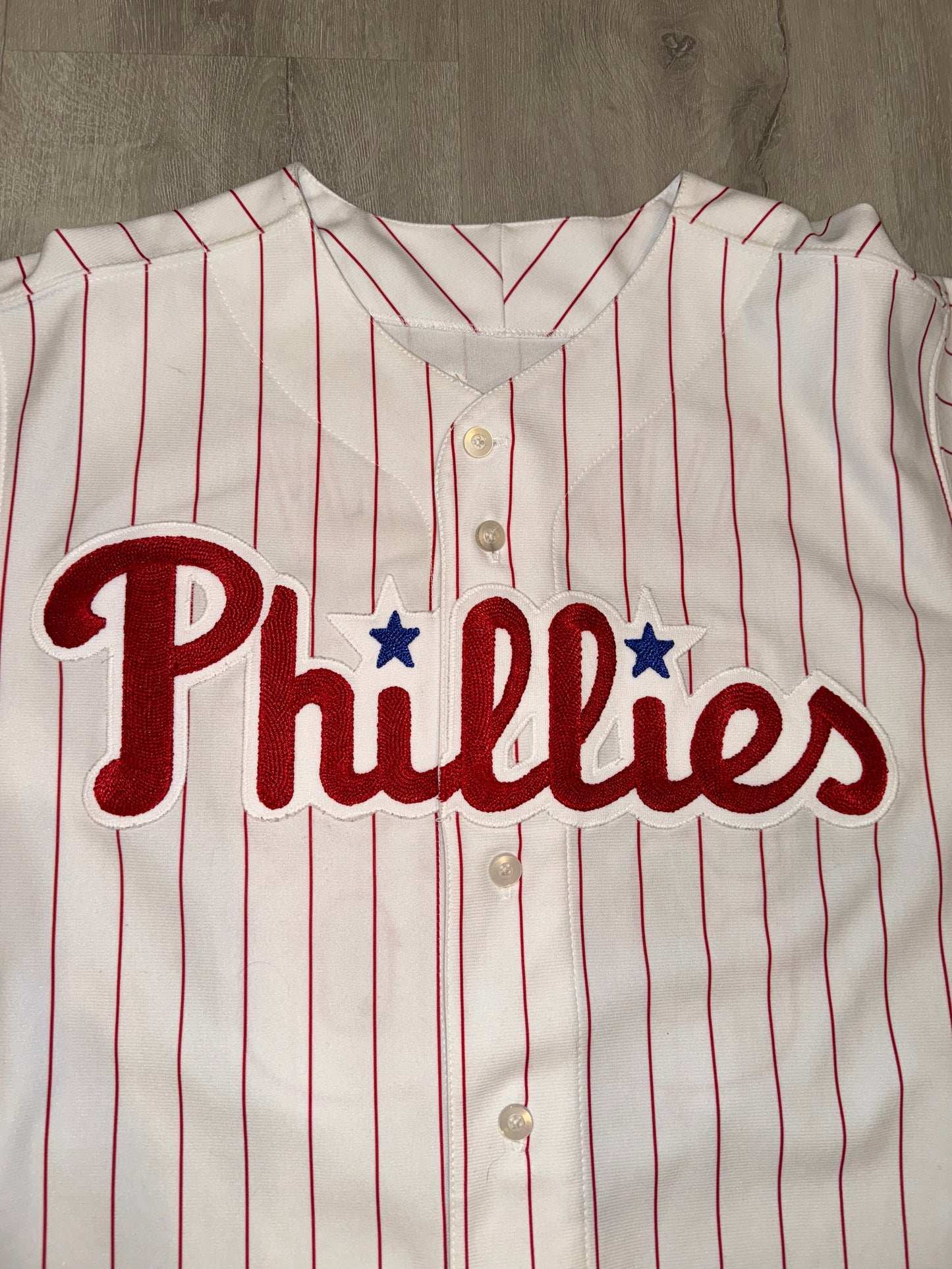 Phillies Chad Durbin game worn jersey #1069