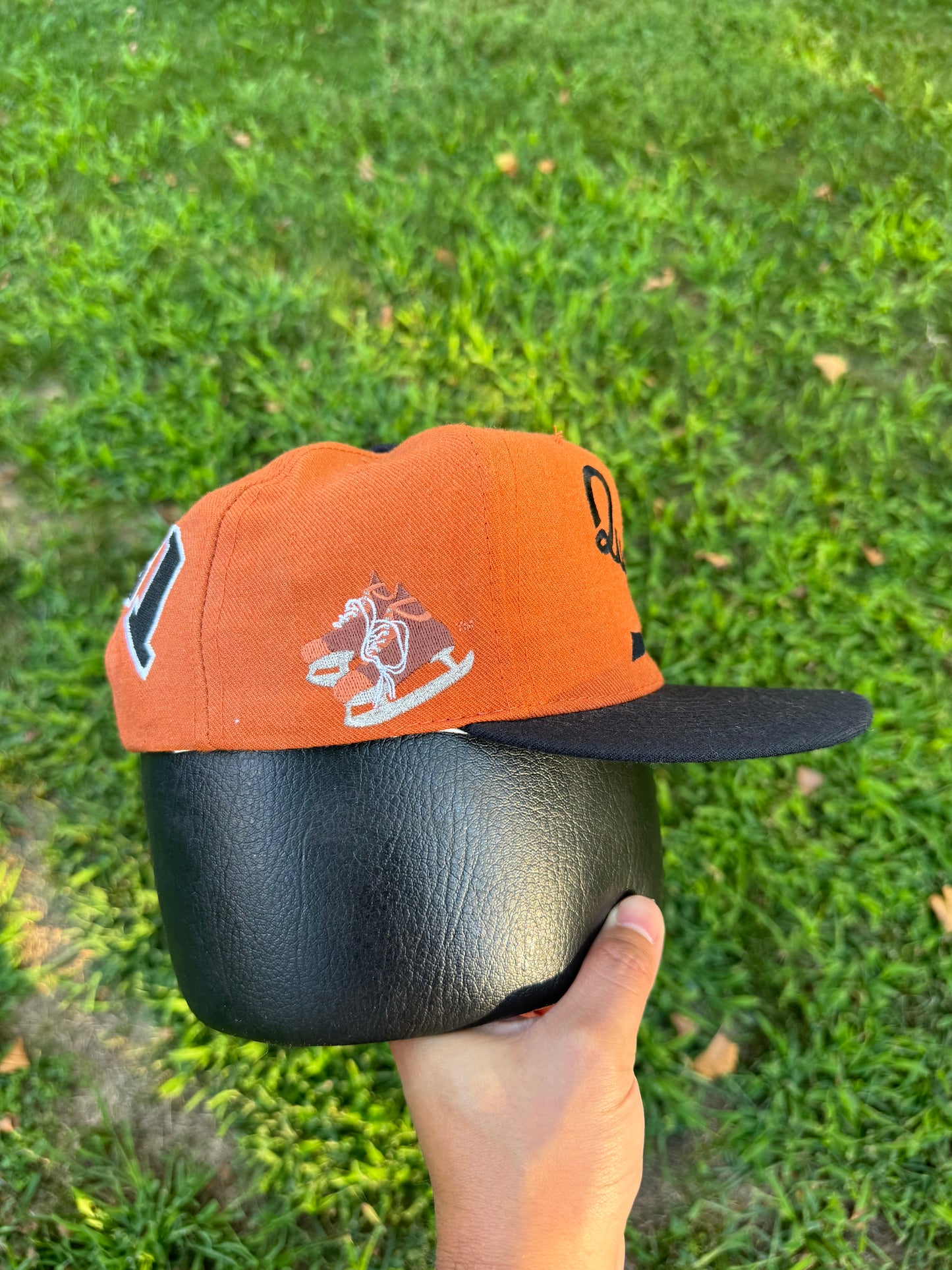 Vintage Philadelphia Quakers (Flyers) Blockhead hat