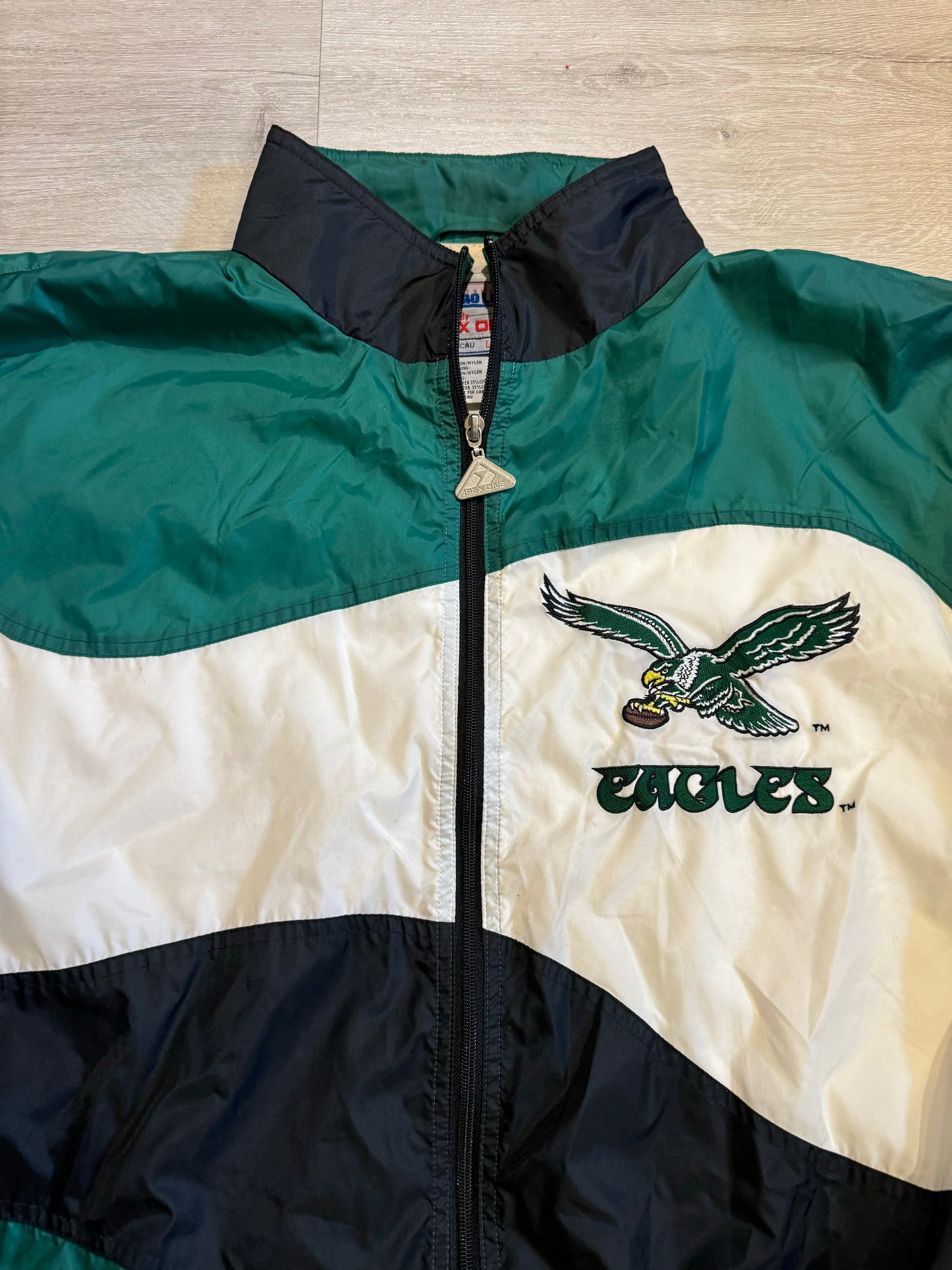 Vintage Philadelphia Eagles Apex One Windbreaker Jacket