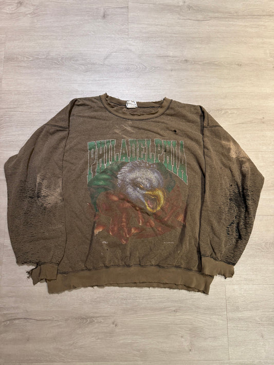 Vintage Philadelphia Eagles 1994 Nutmeg ‘breakthrough’ crewneck