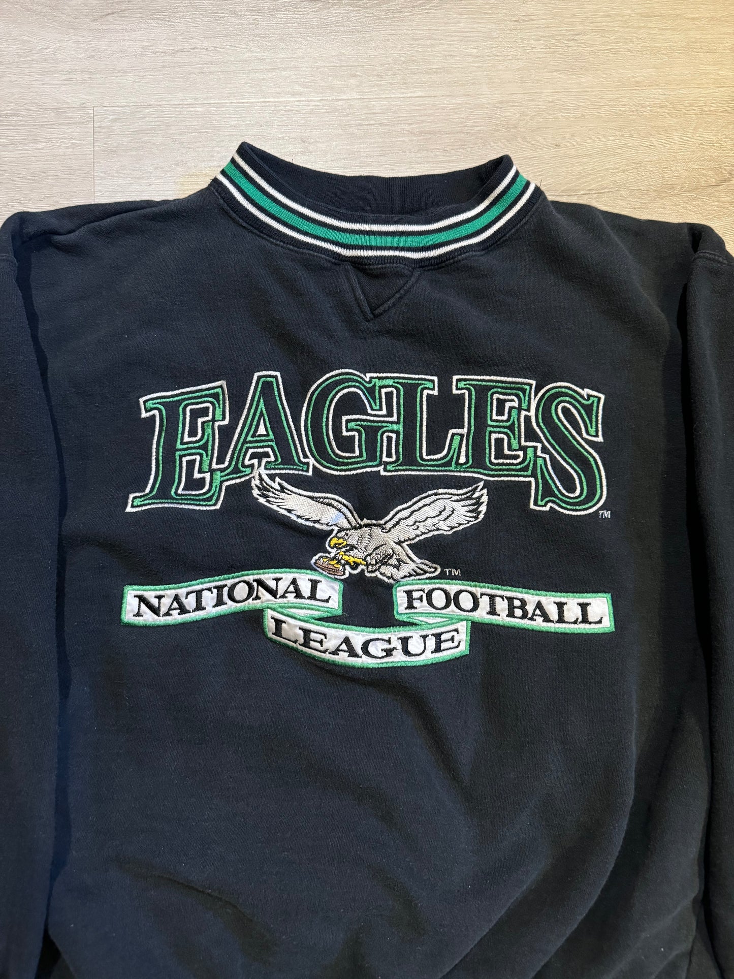 Philadelphia Eagles Logo Athletic Vintage Crewneck